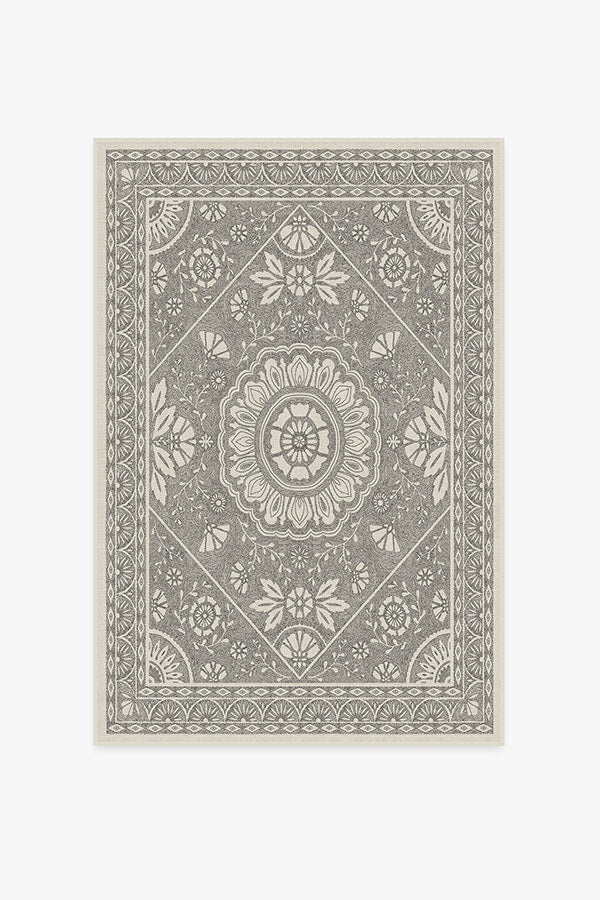 Almana Black & White Flatwoven Rug
