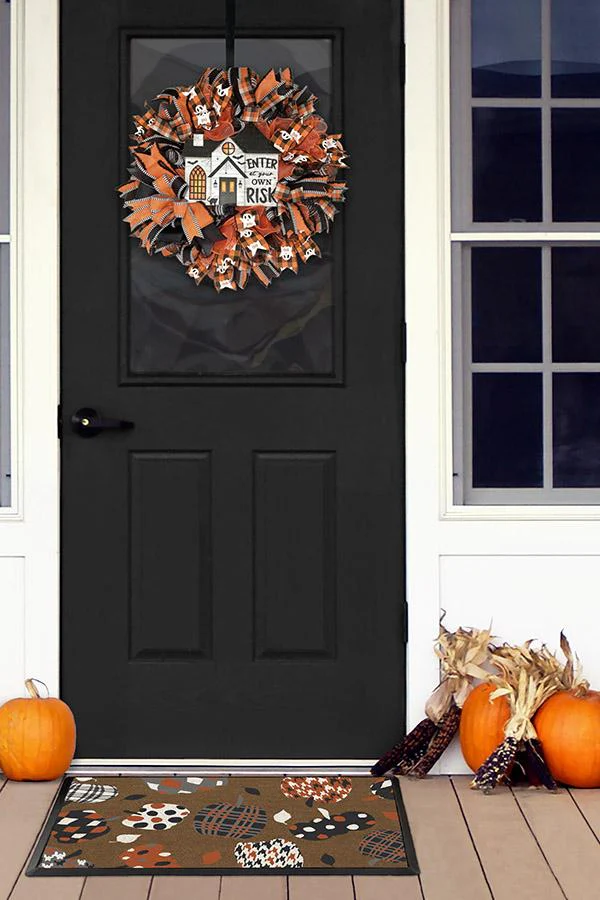 Pumpkin Coir Doormat