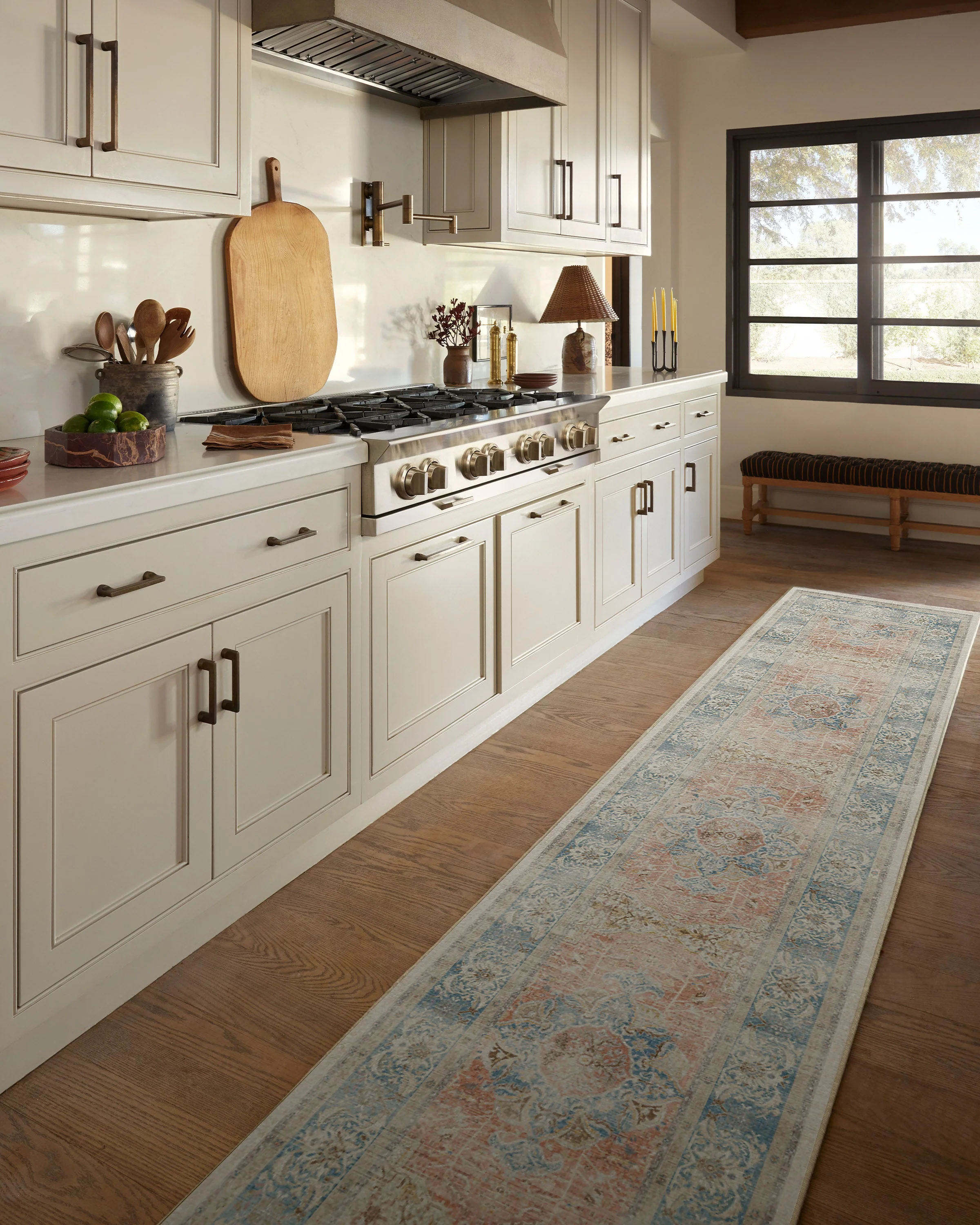 Sarrah Coral Flatwoven Rug