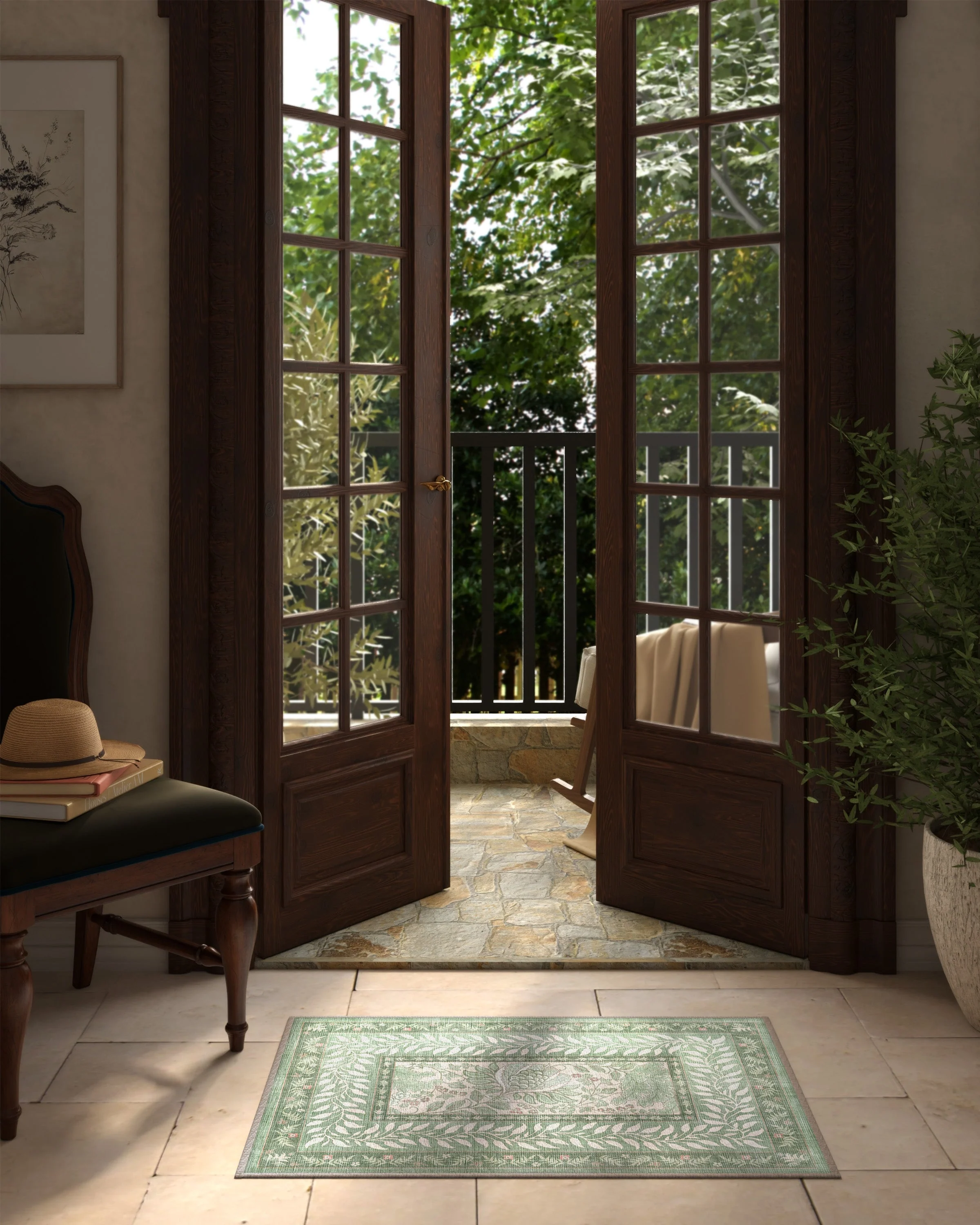 Provence Sage Rug