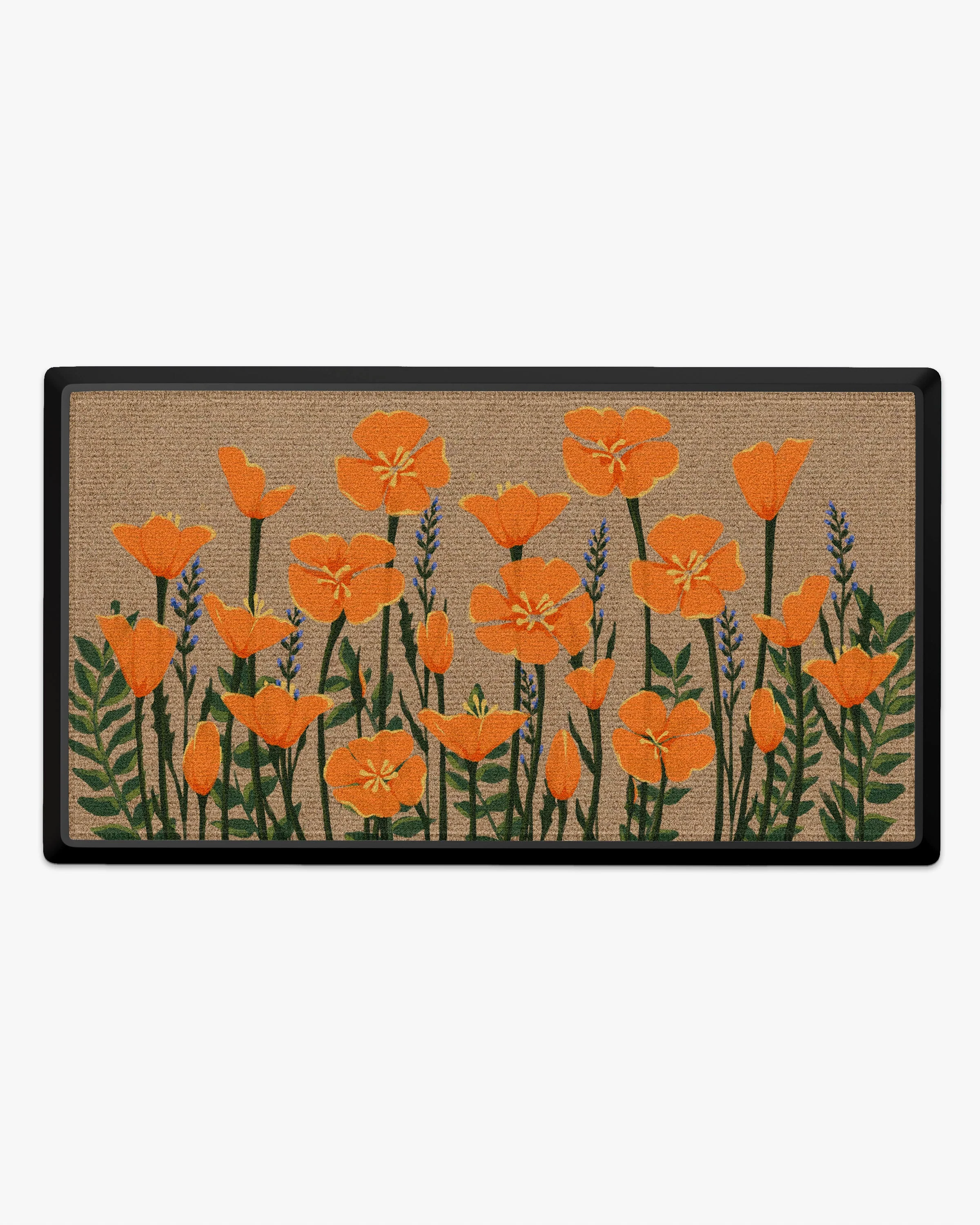 Poppy Fields Large Doormat