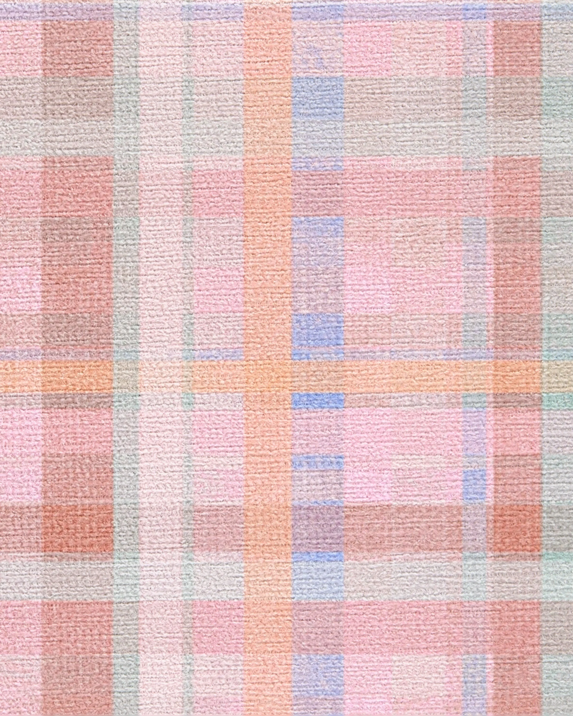 Cora Multicolor Pink Flatwoven Rug