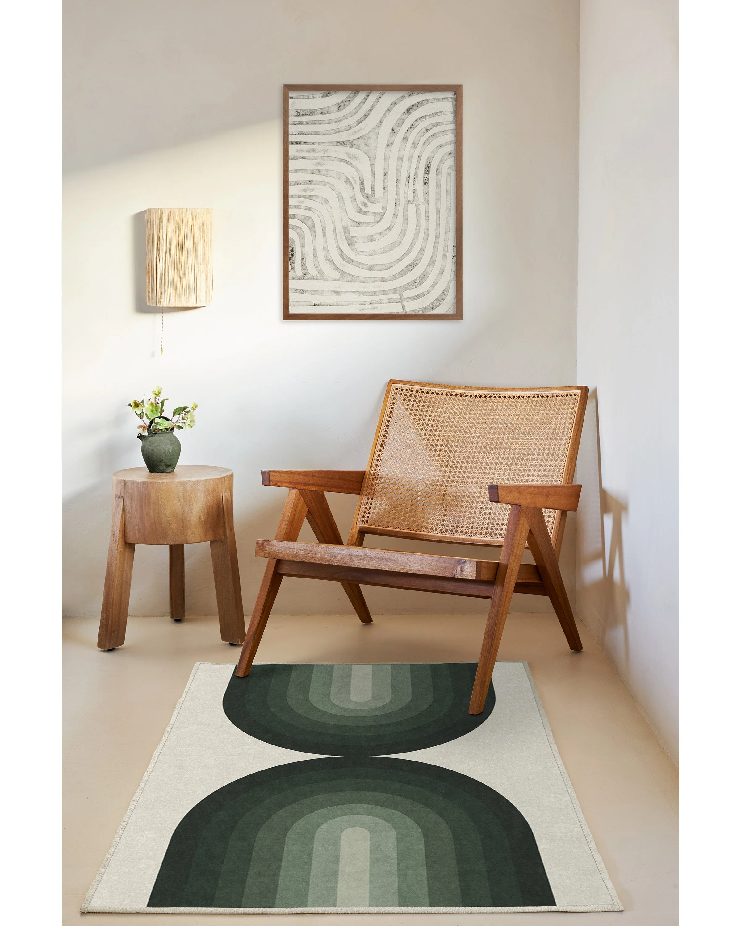 Absida Sage Flatwoven Rug