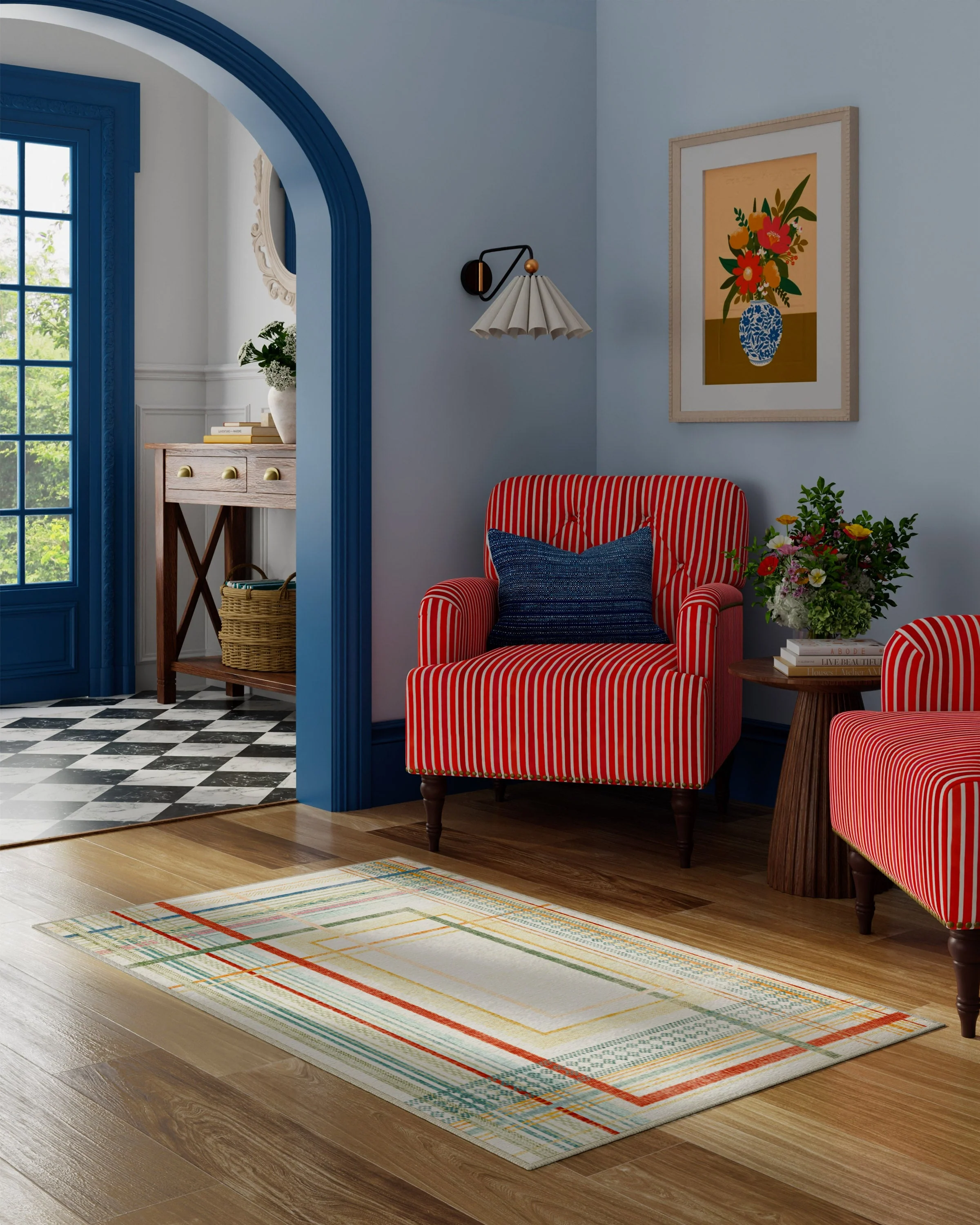 Callie Cream Multicolor Rug