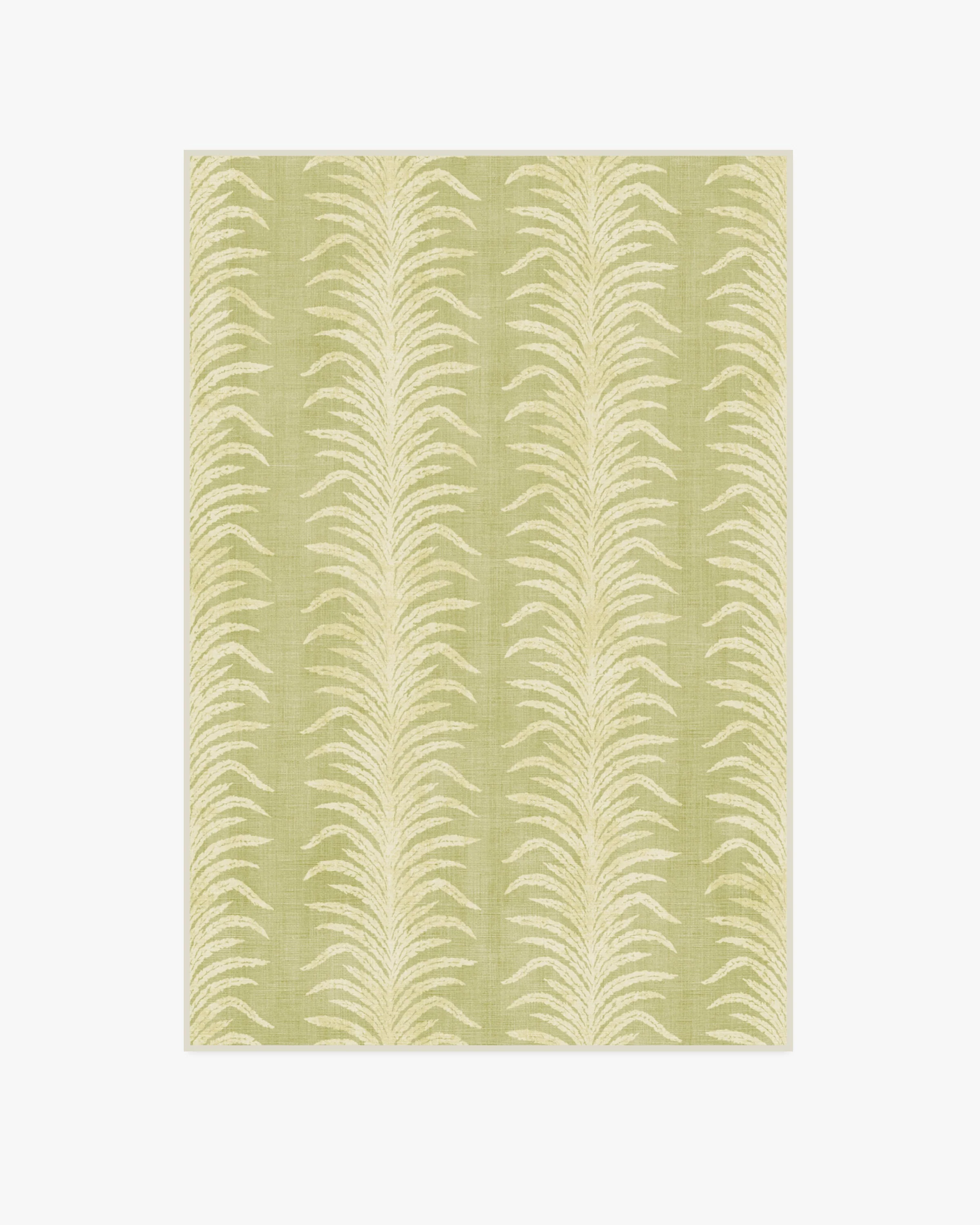 Tree Fern Matcha Green Rug by Sanderson