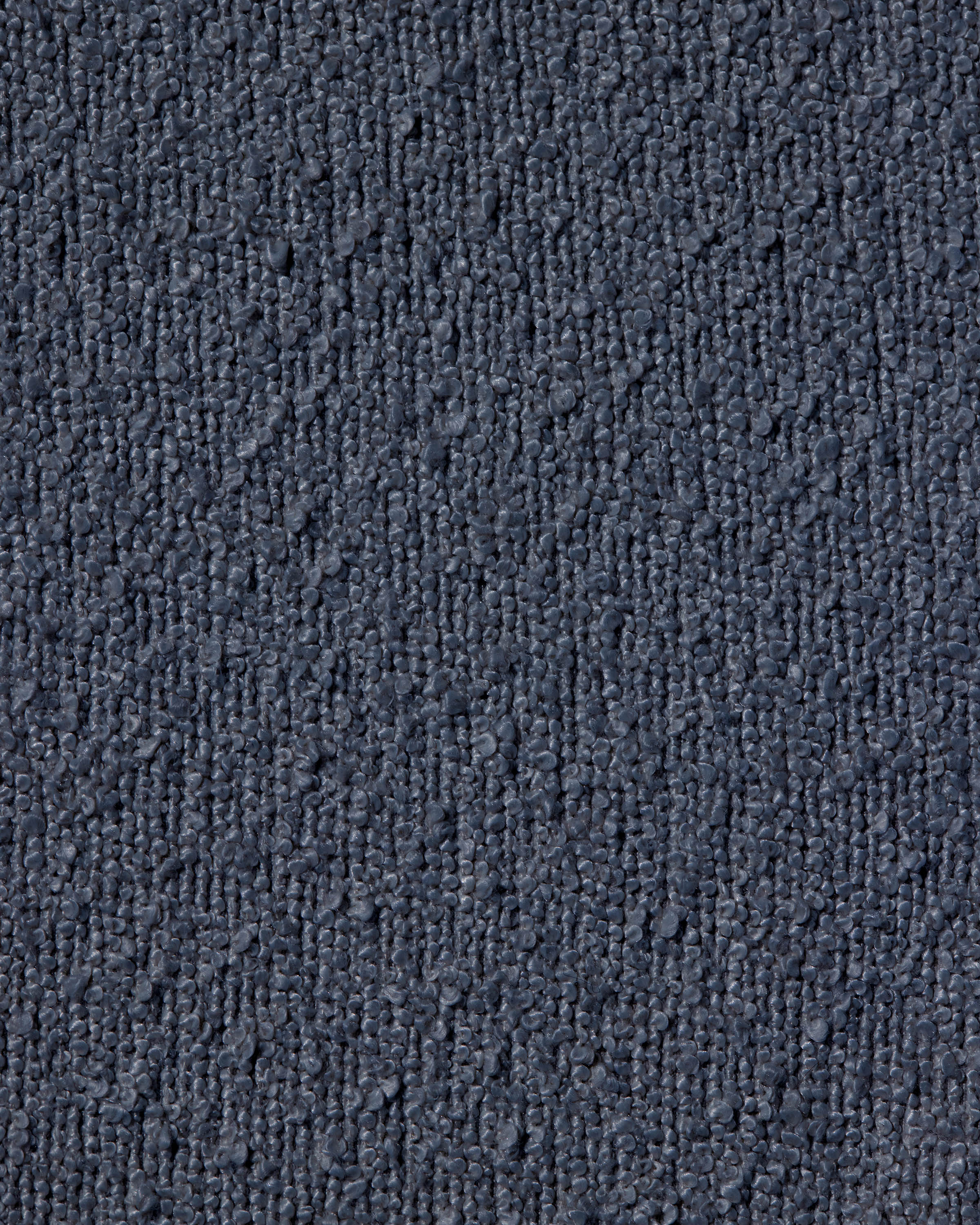 Navy Boucle Bolster Pet Bed