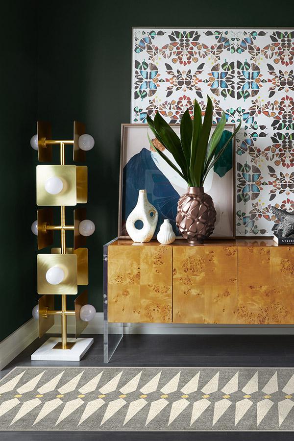 Carnaby Shadow Del Sol Rug by Jonathan Adler