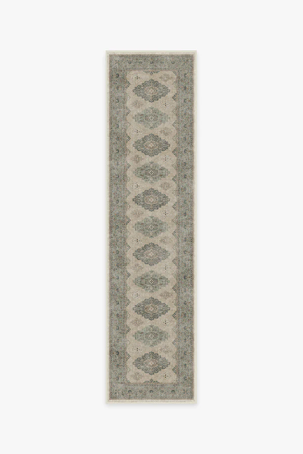 Maxine Natural Sage Flatwoven Rug