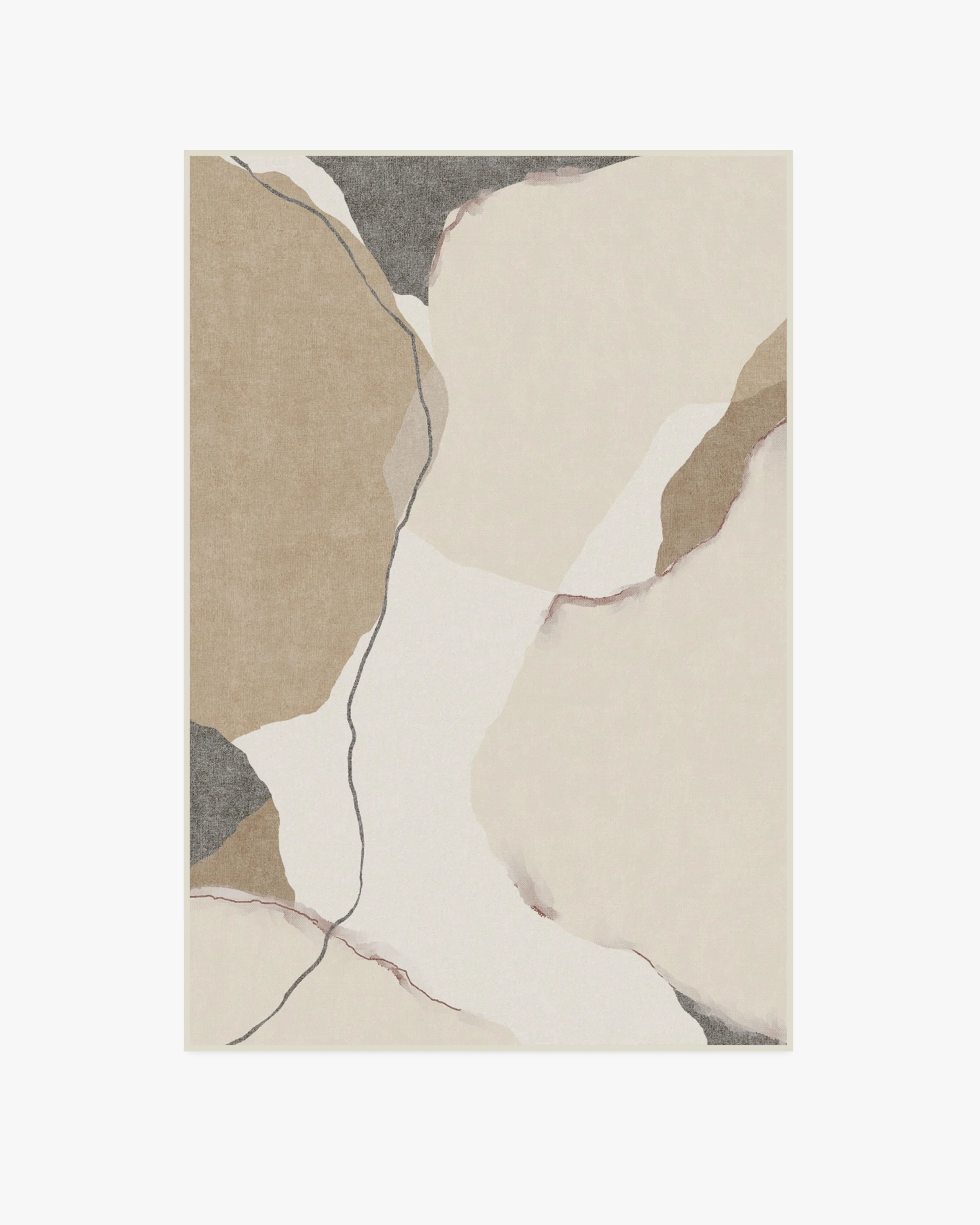 Loire Ivory Quartz Rug by Nina Takesh