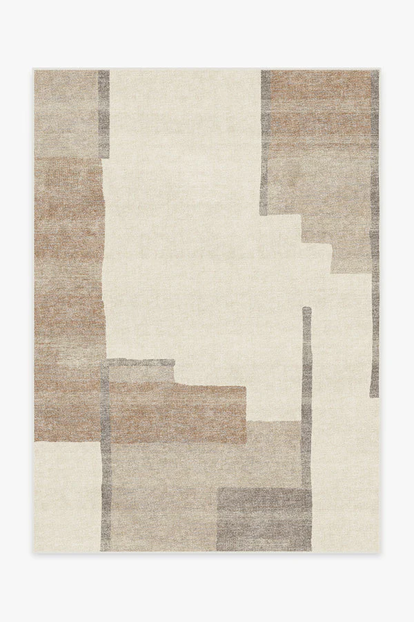 Haylan Ivory & Copper Rug