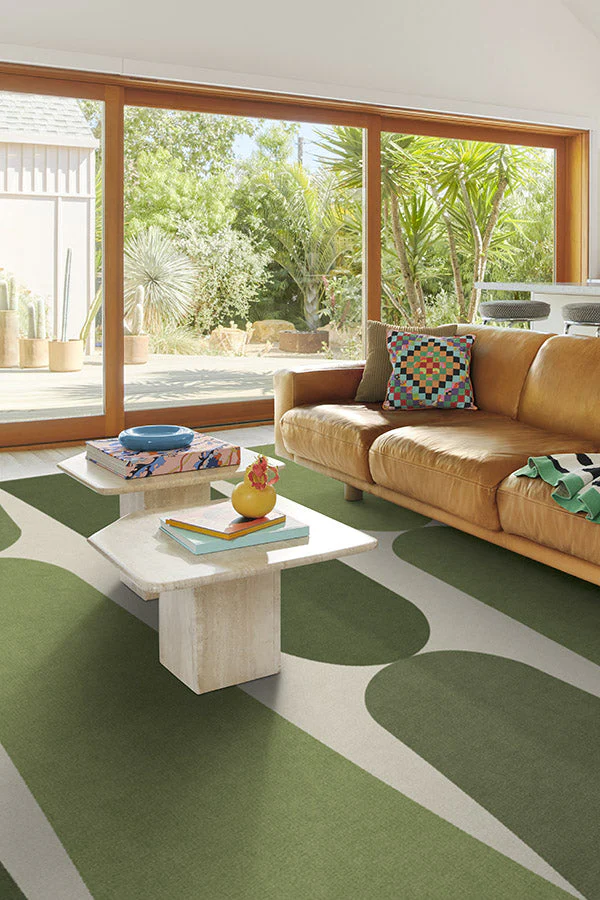 Millie Sage Green Flatwoven Rug