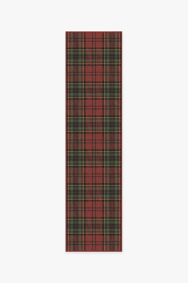 Dress Stewart Tartan Red Flatwoven Rug