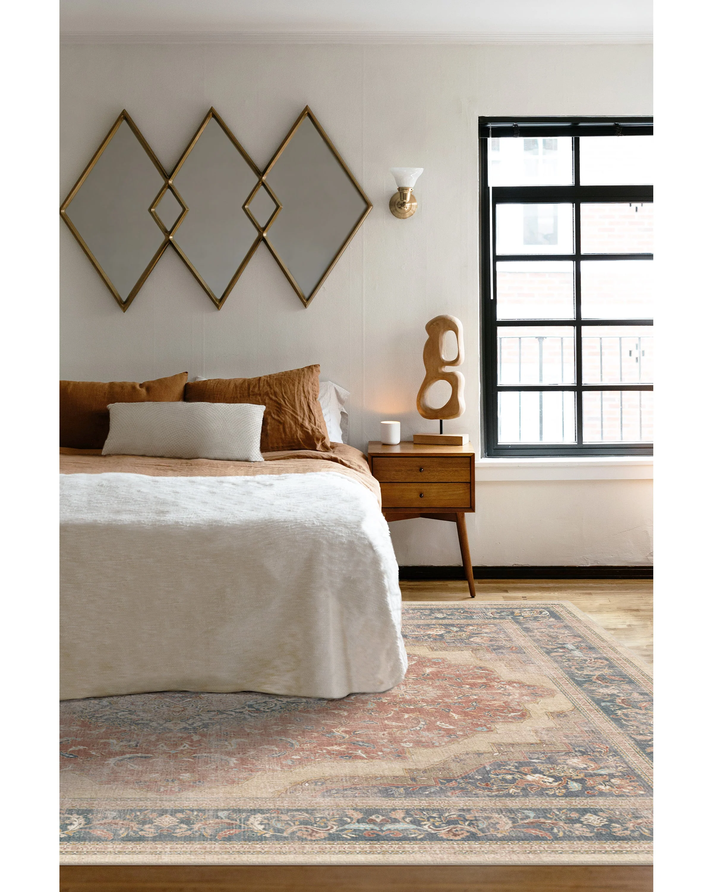 Adeline Antique Red Rug