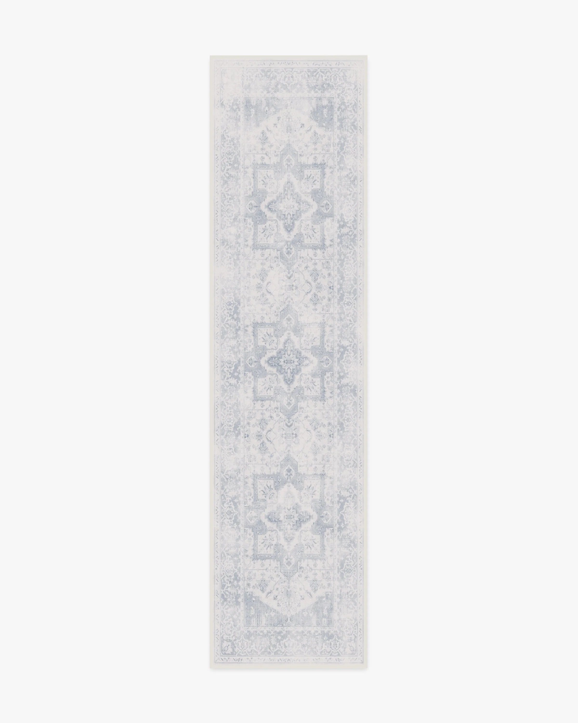 Kira Soft Blue Flatwoven Rug