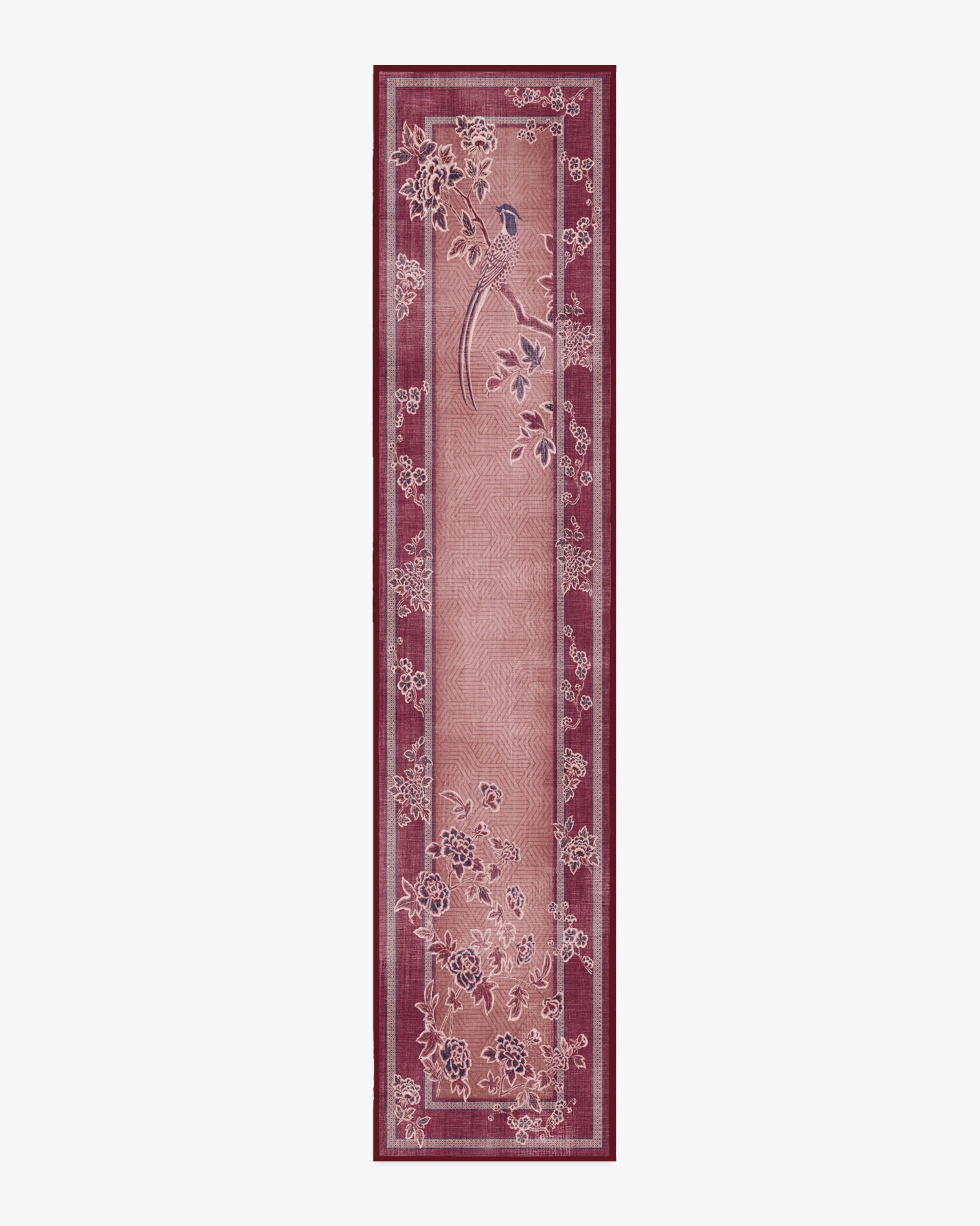 Draper Burgundy Rug by Gracie