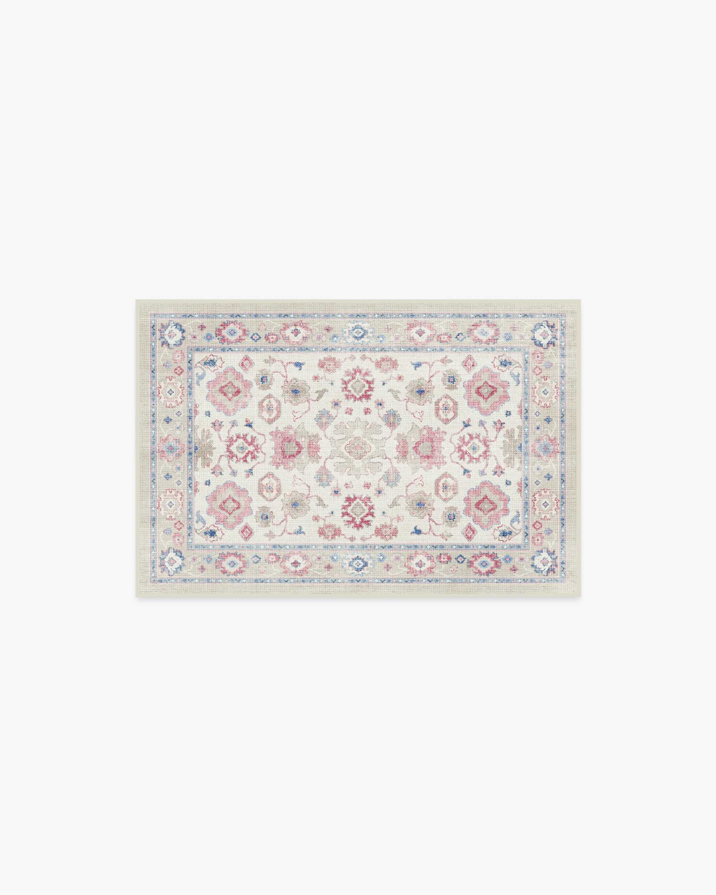 Serena Pink Rug by Mrs. Alice