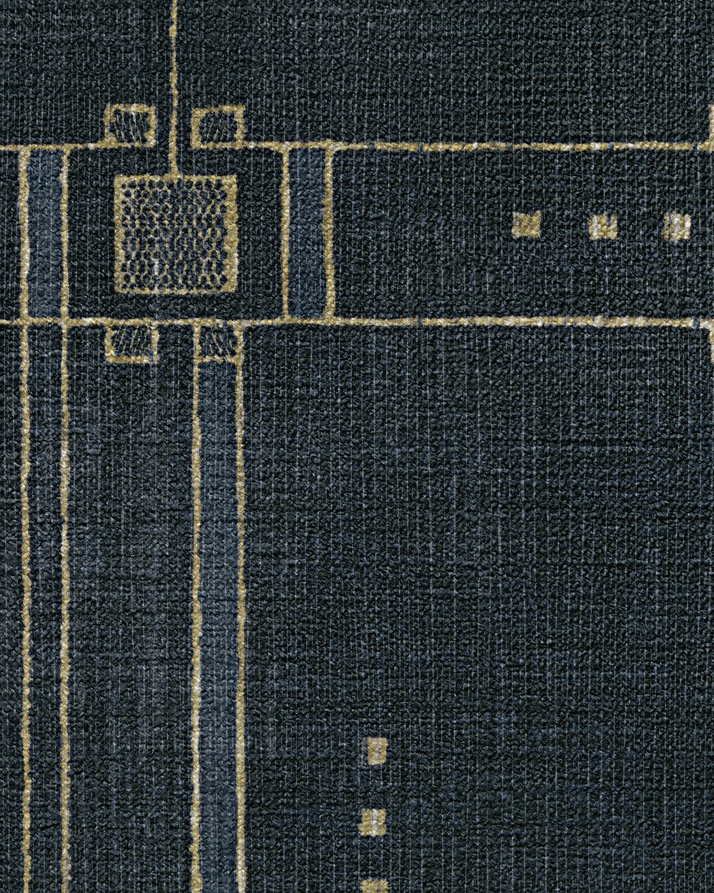 Avery Midnight Blue Rug by Architectural Digest