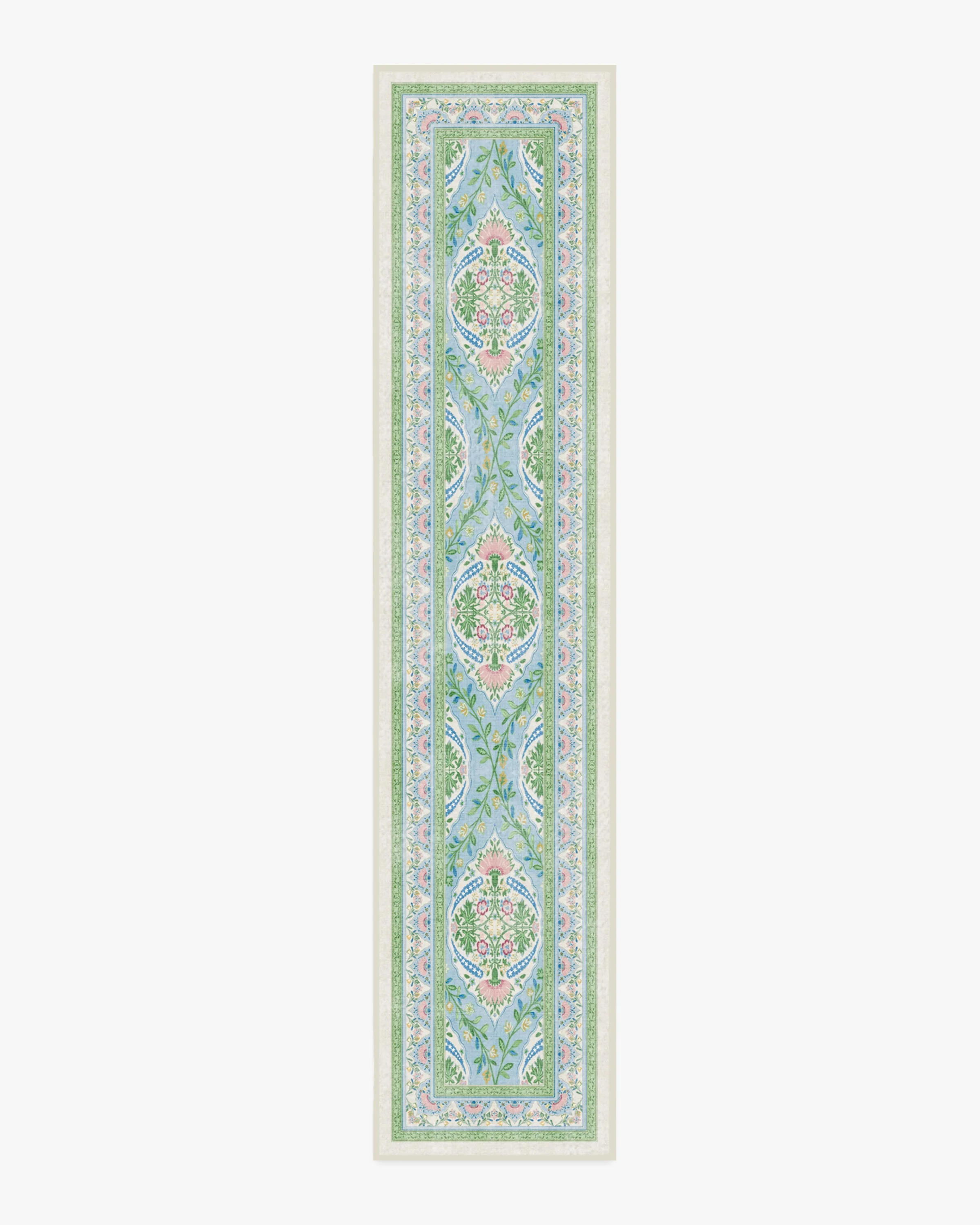 Skye Blue Multicolor Rug by Mrs. Alice