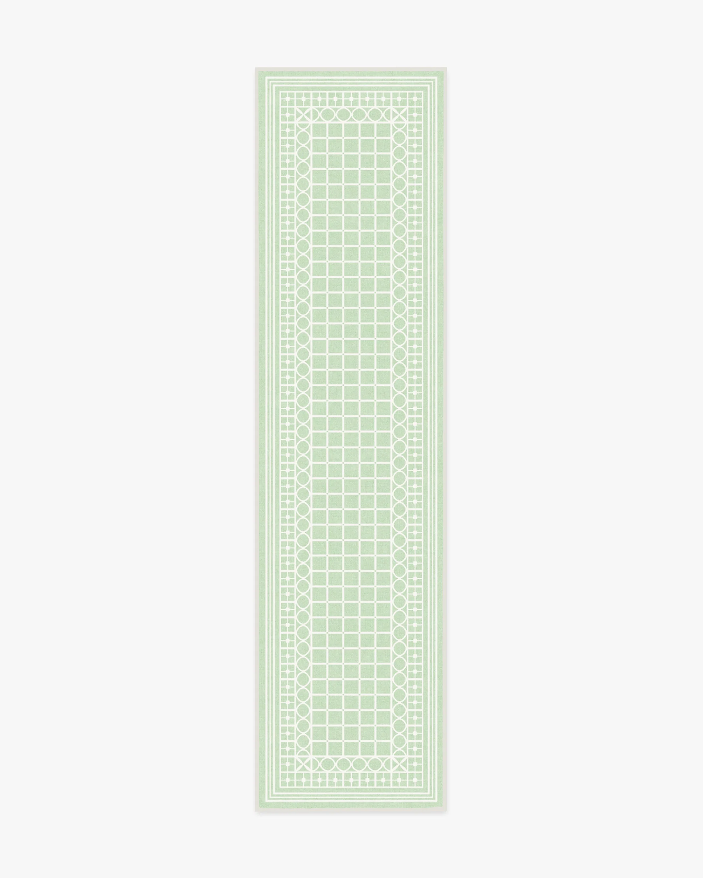 Palm Beach Powder Sage Rug by Gray Malin