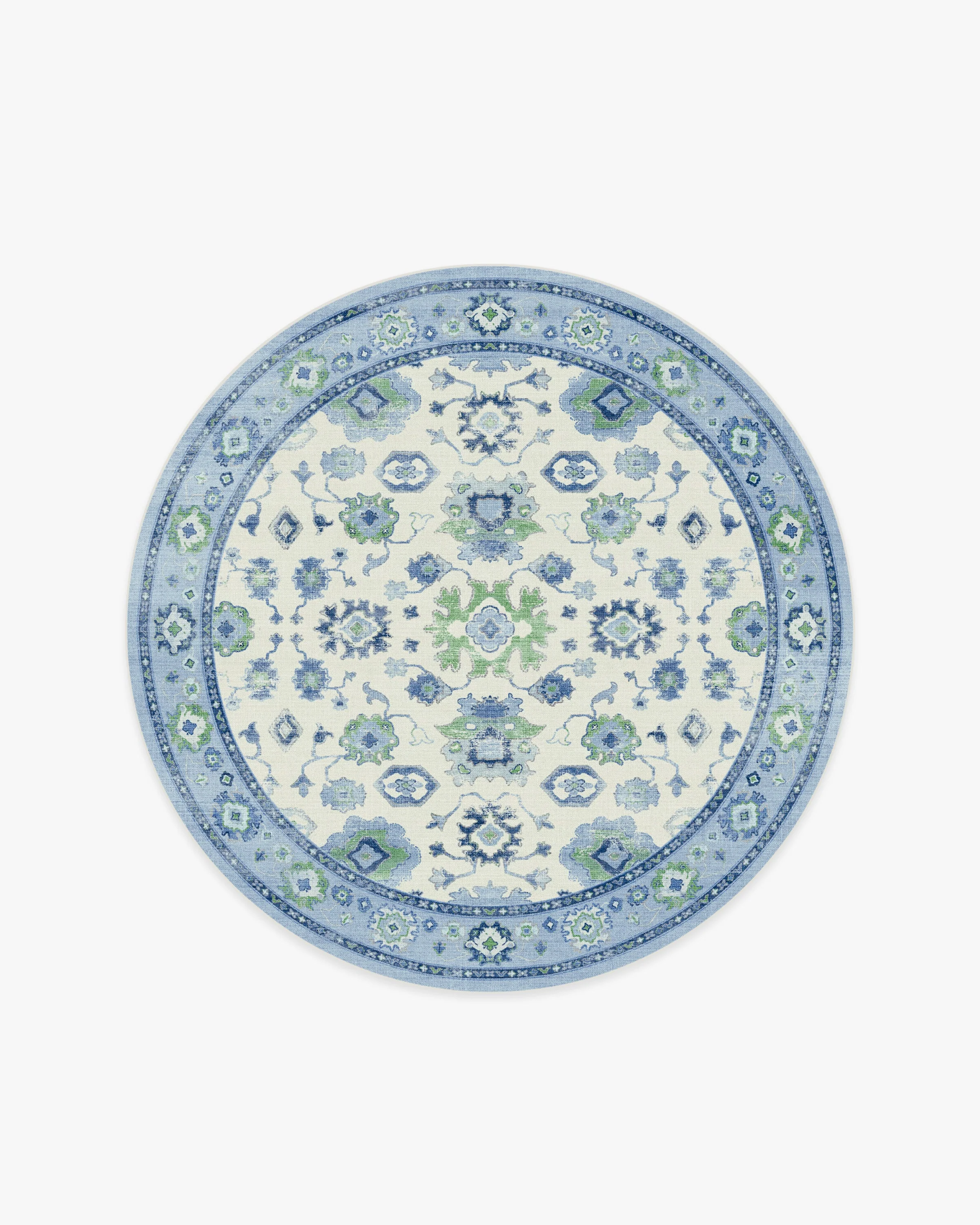 Serena Blue Rug by Mrs. Alice