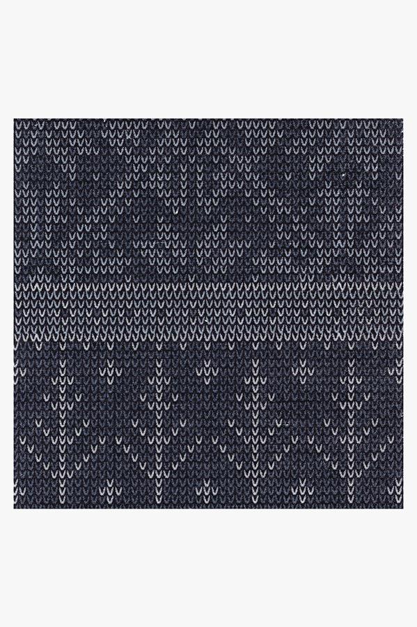 Fair Isle Blue Flatwoven Rug