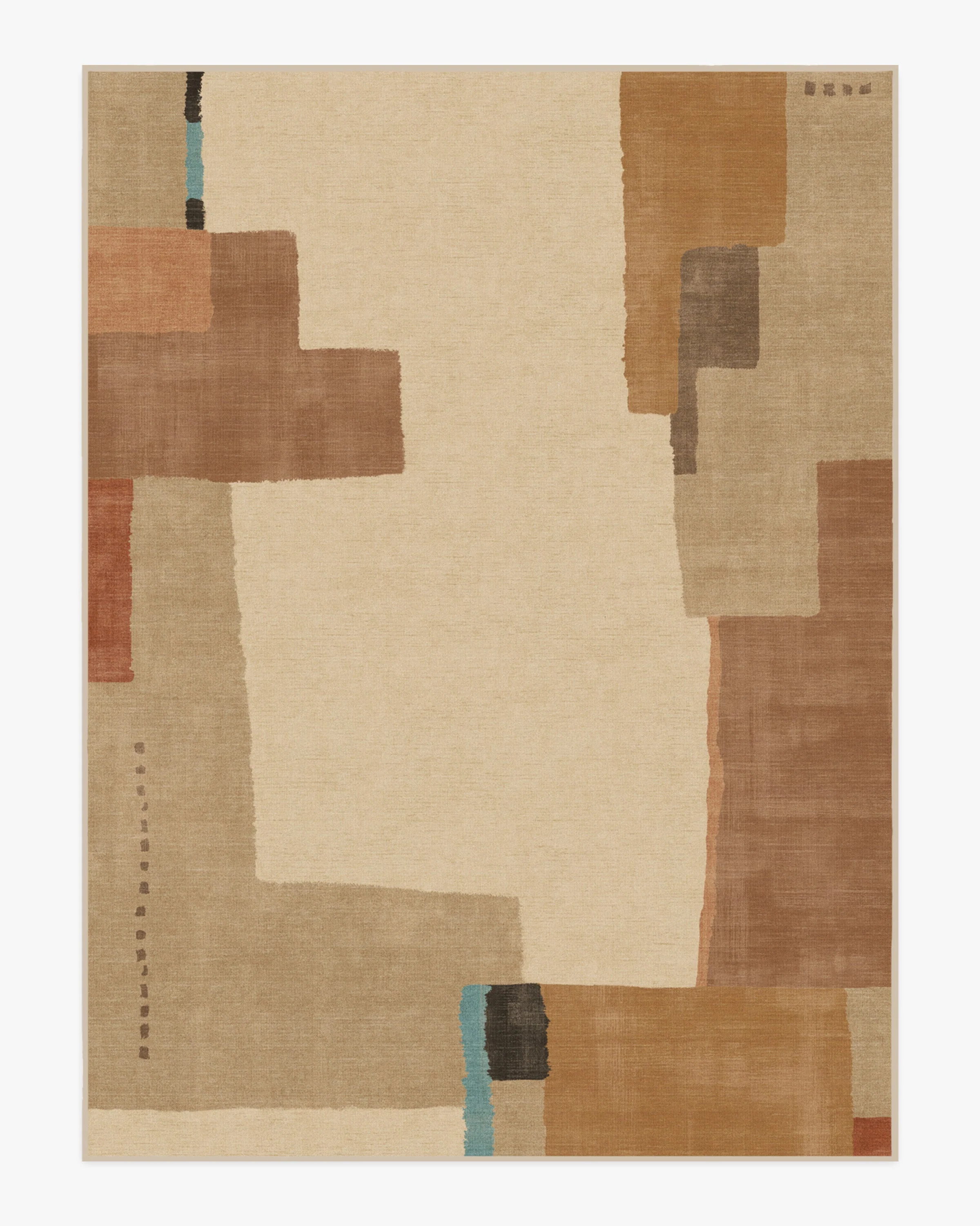 Ananda Natural Pop Rug by Architectural Digest