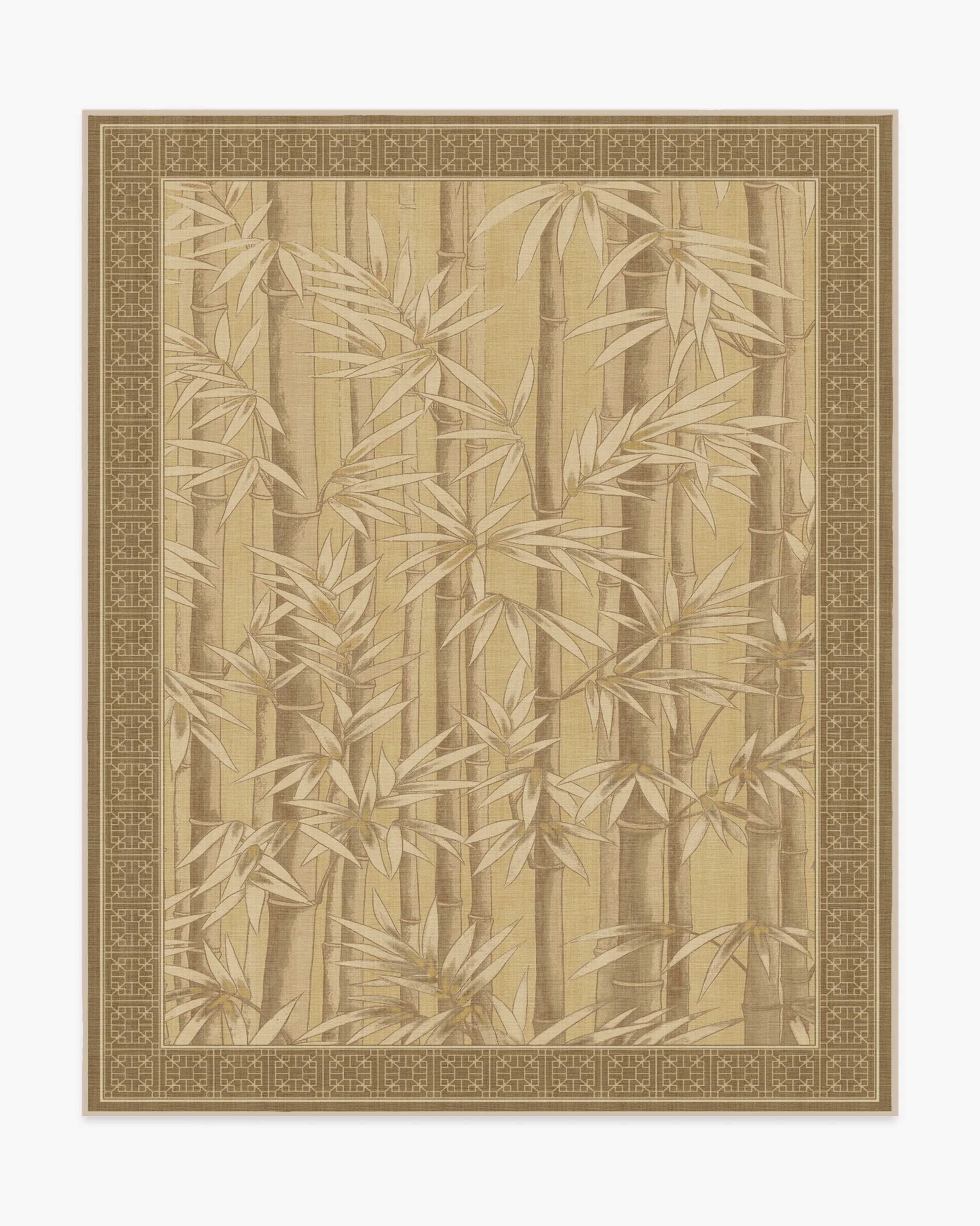 Bamboo Natural Gold Outdoor Rug by Gracie