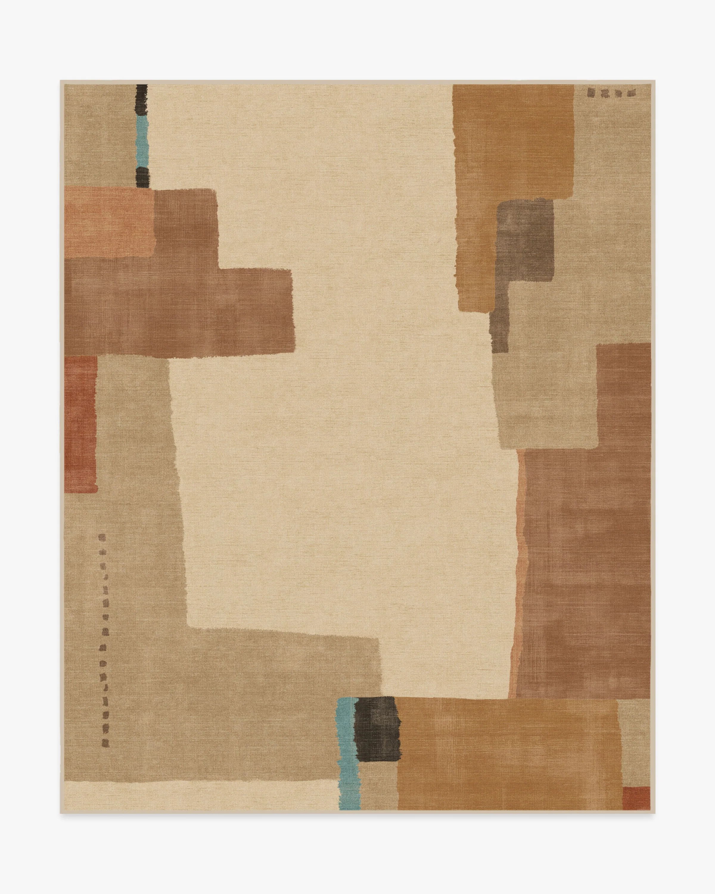 Ananda Natural Pop Rug by Architectural Digest