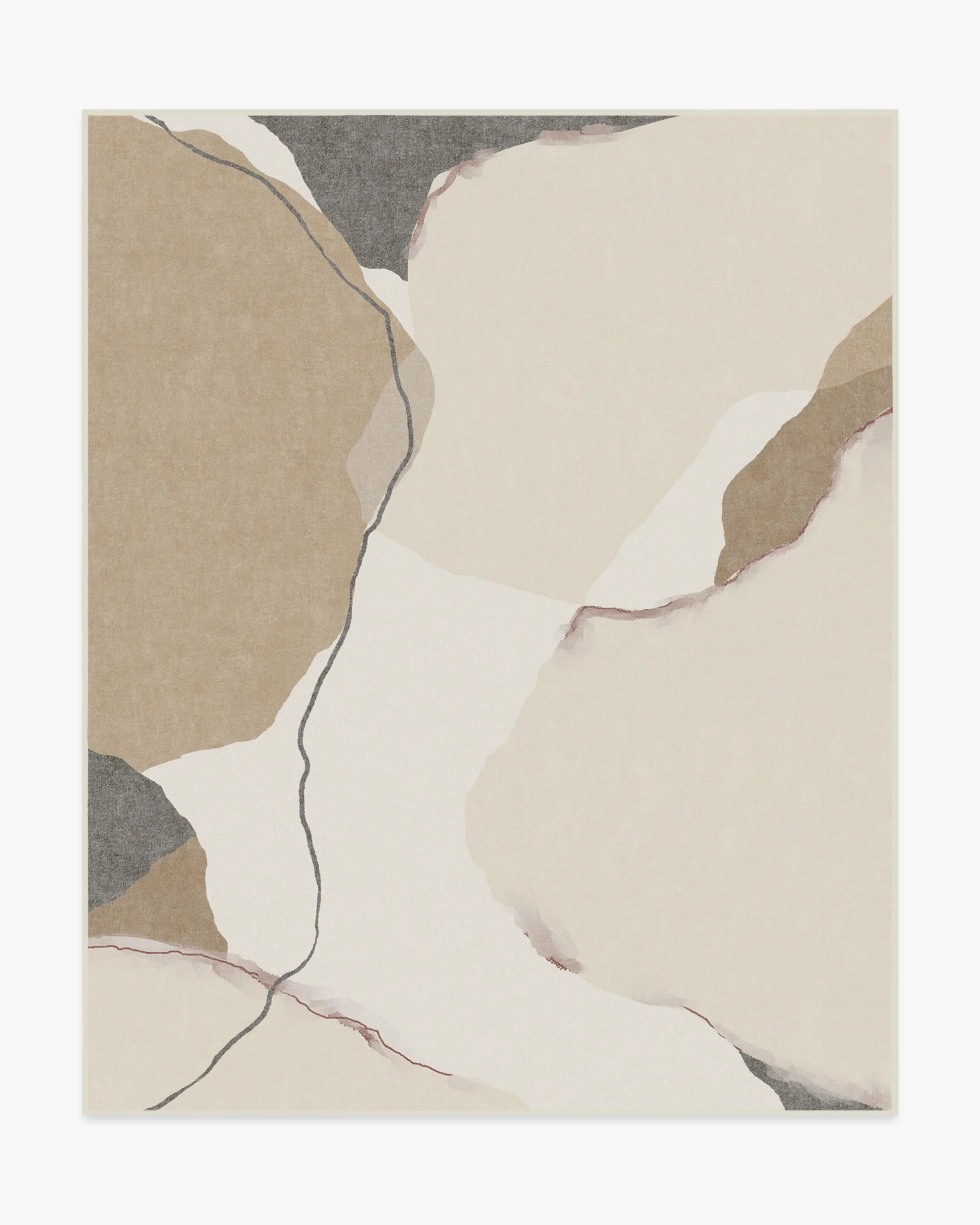 Loire Ivory Quartz Rug by Nina Takesh