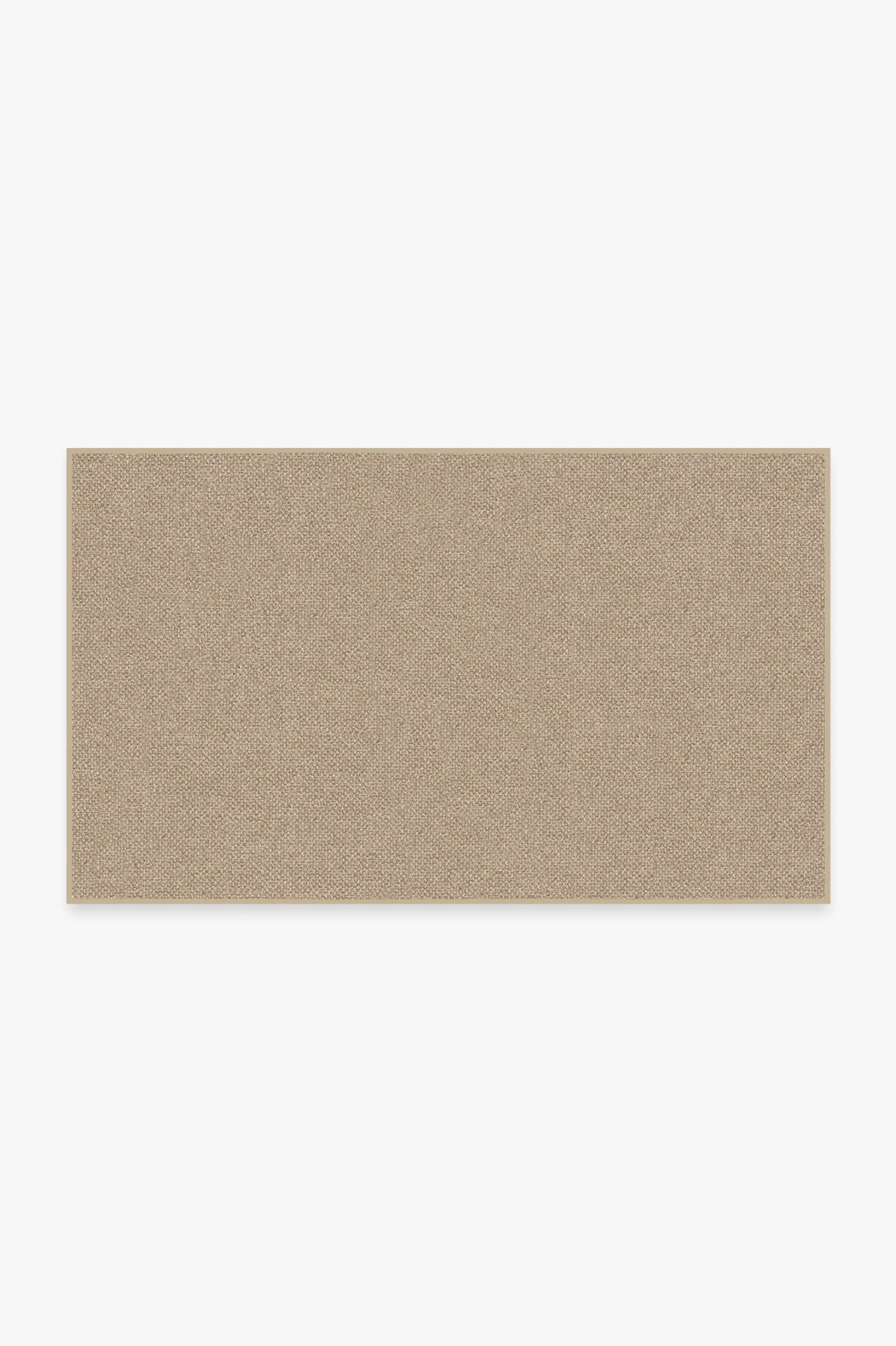 Flatwoven Warm Sand Re-Jute Rug