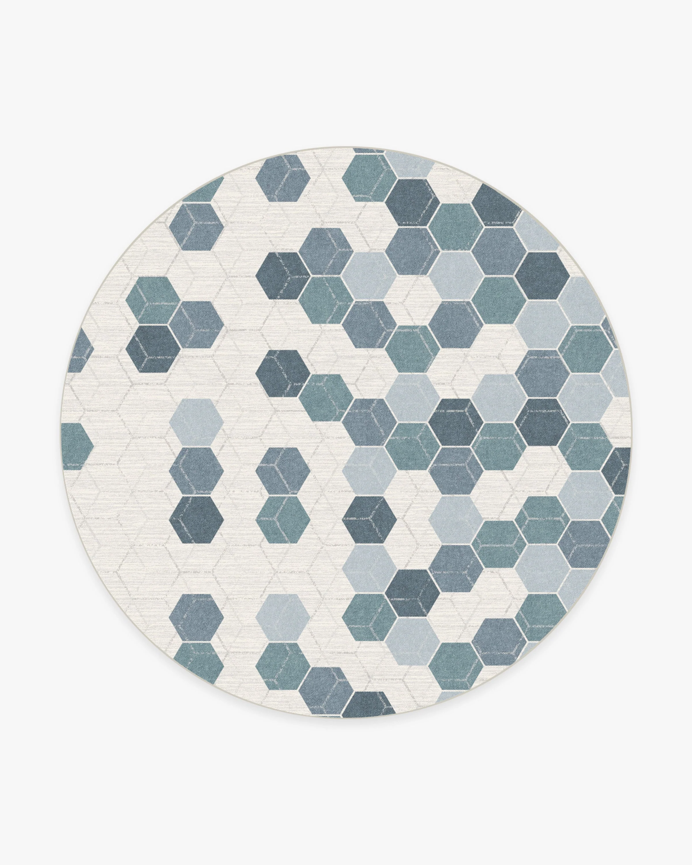 Prisma Slate Blue Flatwoven Rug