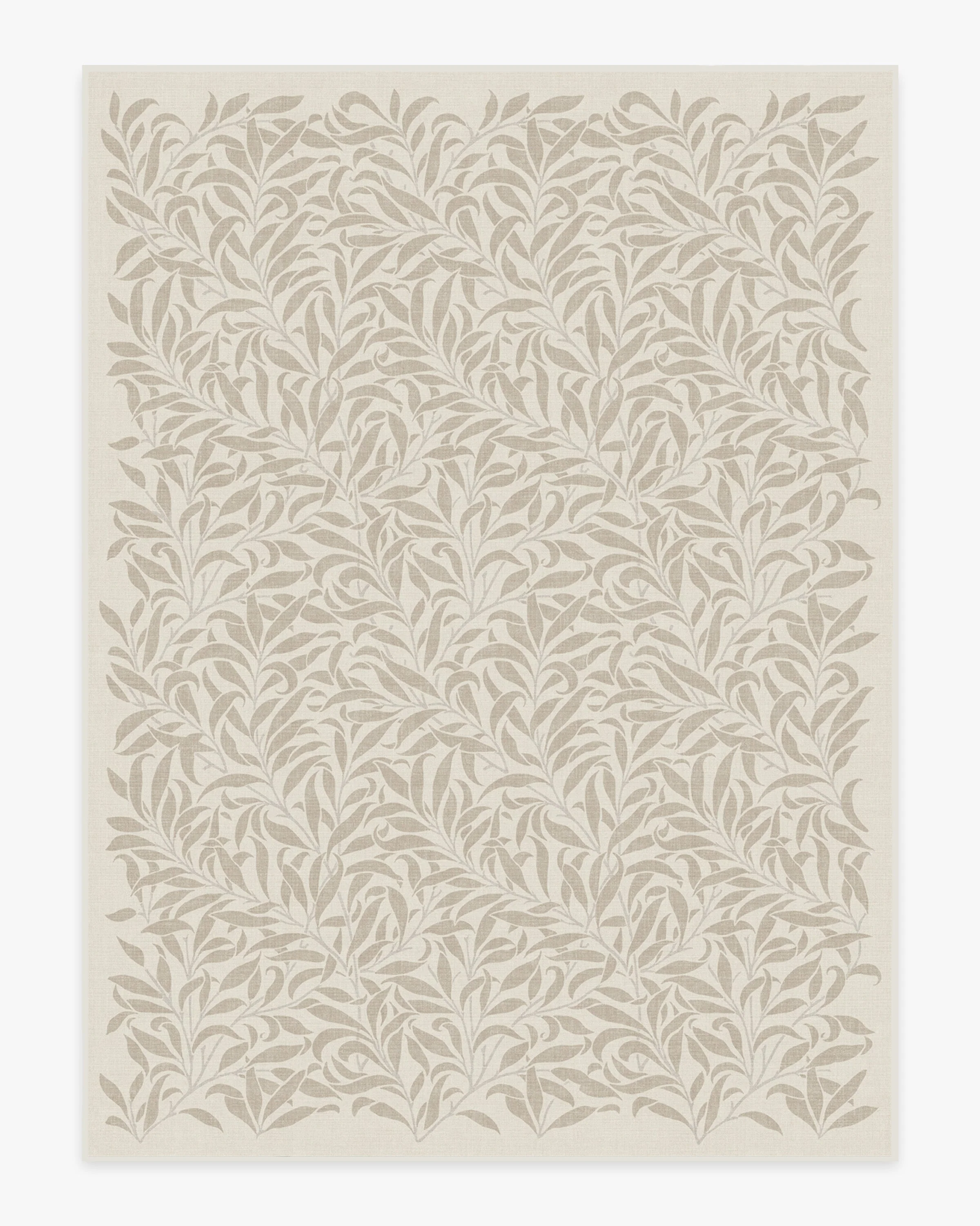 Pure Willow Boughs Natural Flatwoven Rug by Morris & Co.