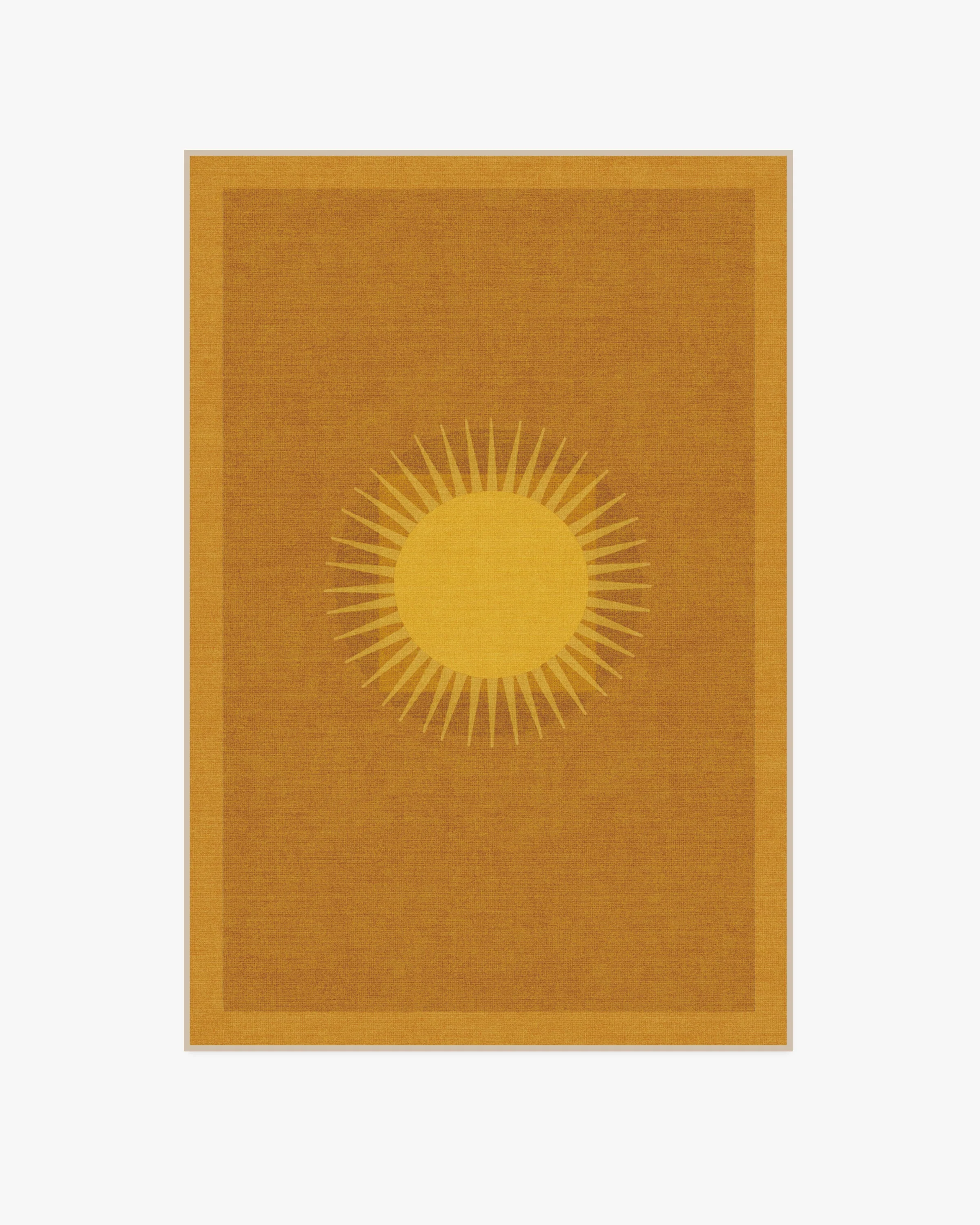 Helios Gold Rug by Matthew Williamson