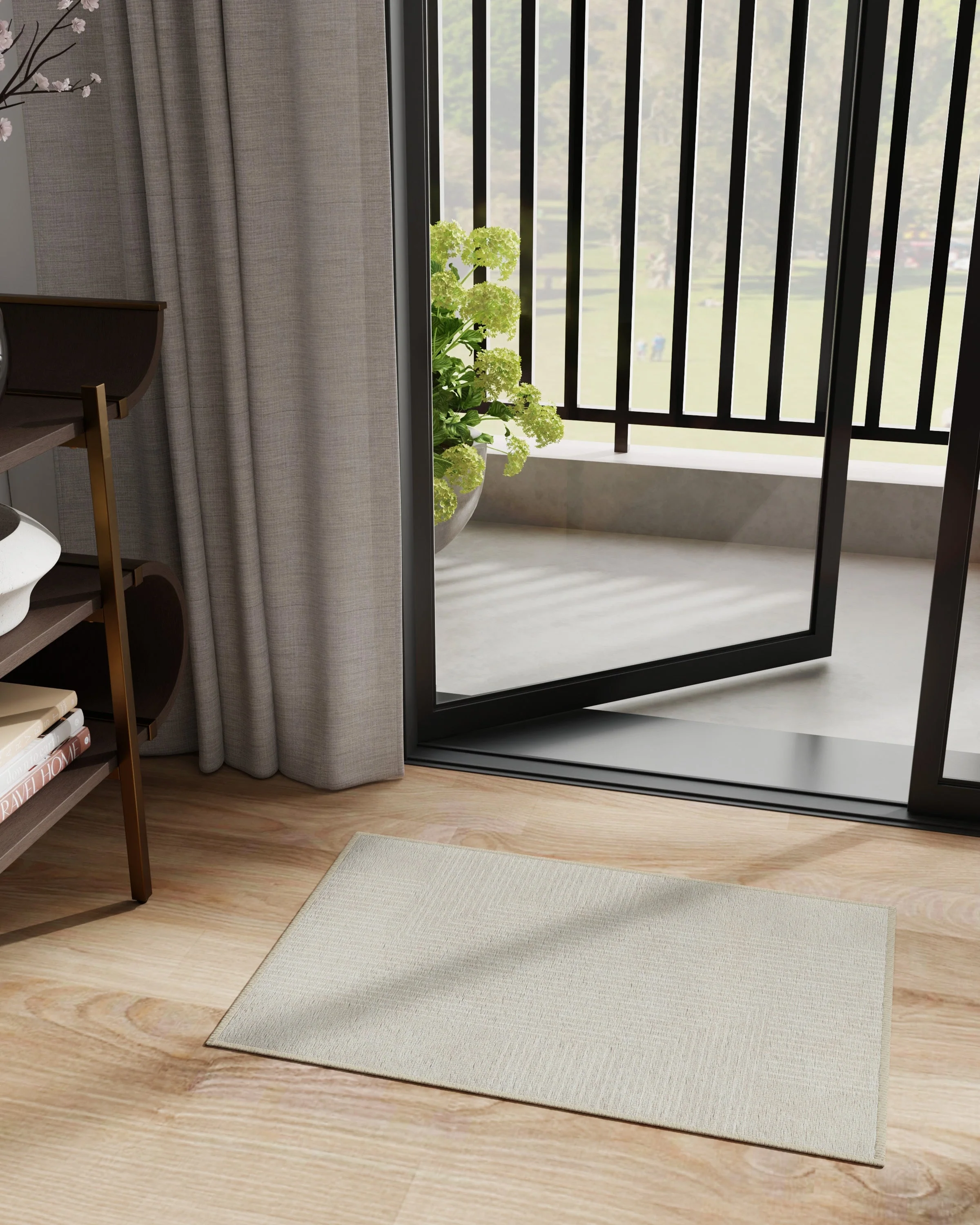 Bel Air Ivory Rug by The Hiltons