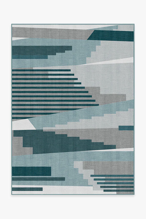 Tropea Teal Outdoor Rug