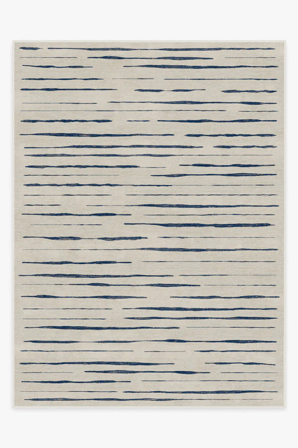 Talas Stripe Indigo Rug