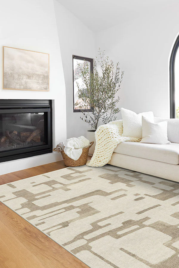 Holme Ivory & Natural Flatwoven Rug