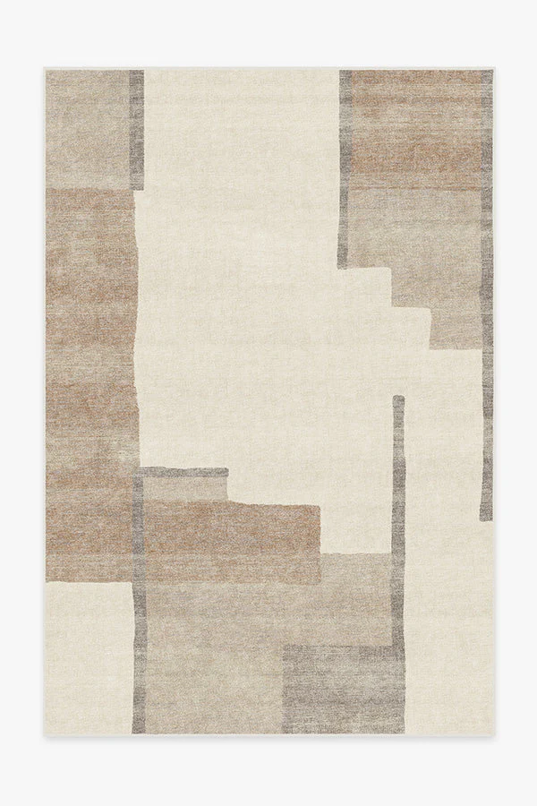 Haylan Ivory & Copper Flatwoven Rug