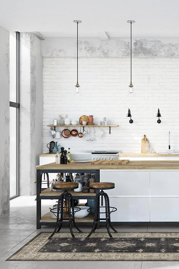 Verena Dark Wood Flatwoven Rug