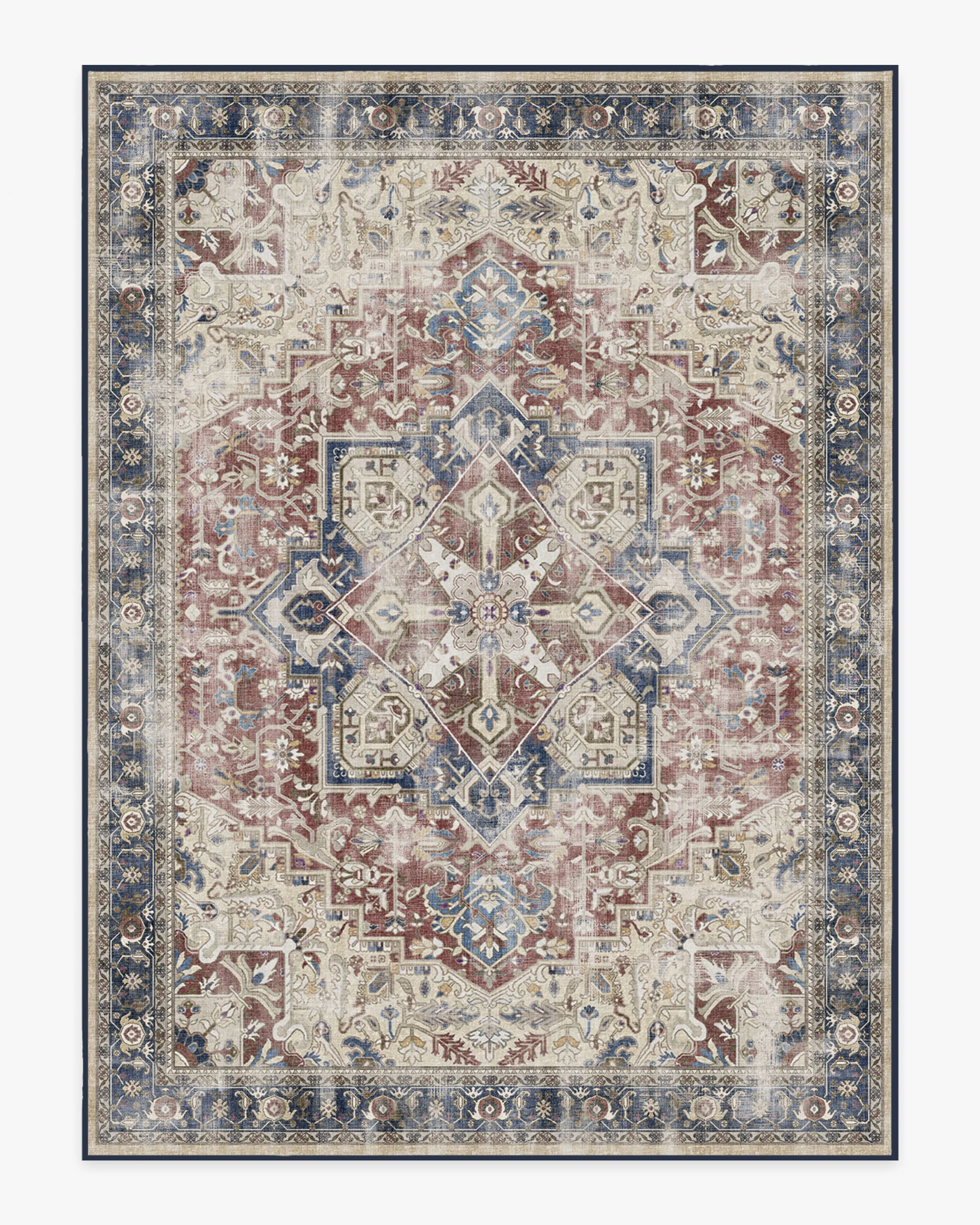 Kamran Royal Blue Rug