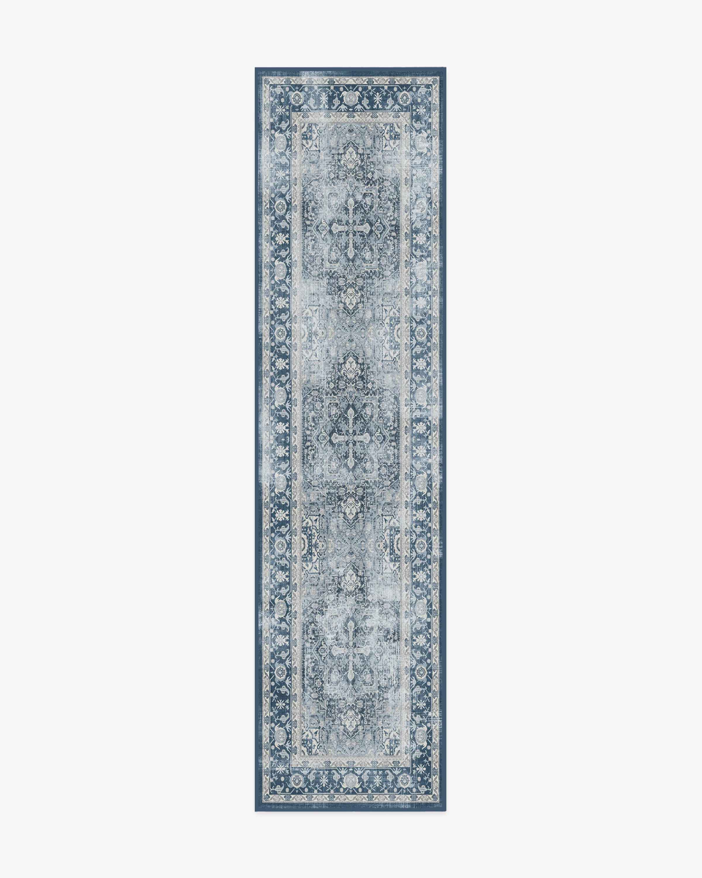 Kamran Admiral Blue Rug