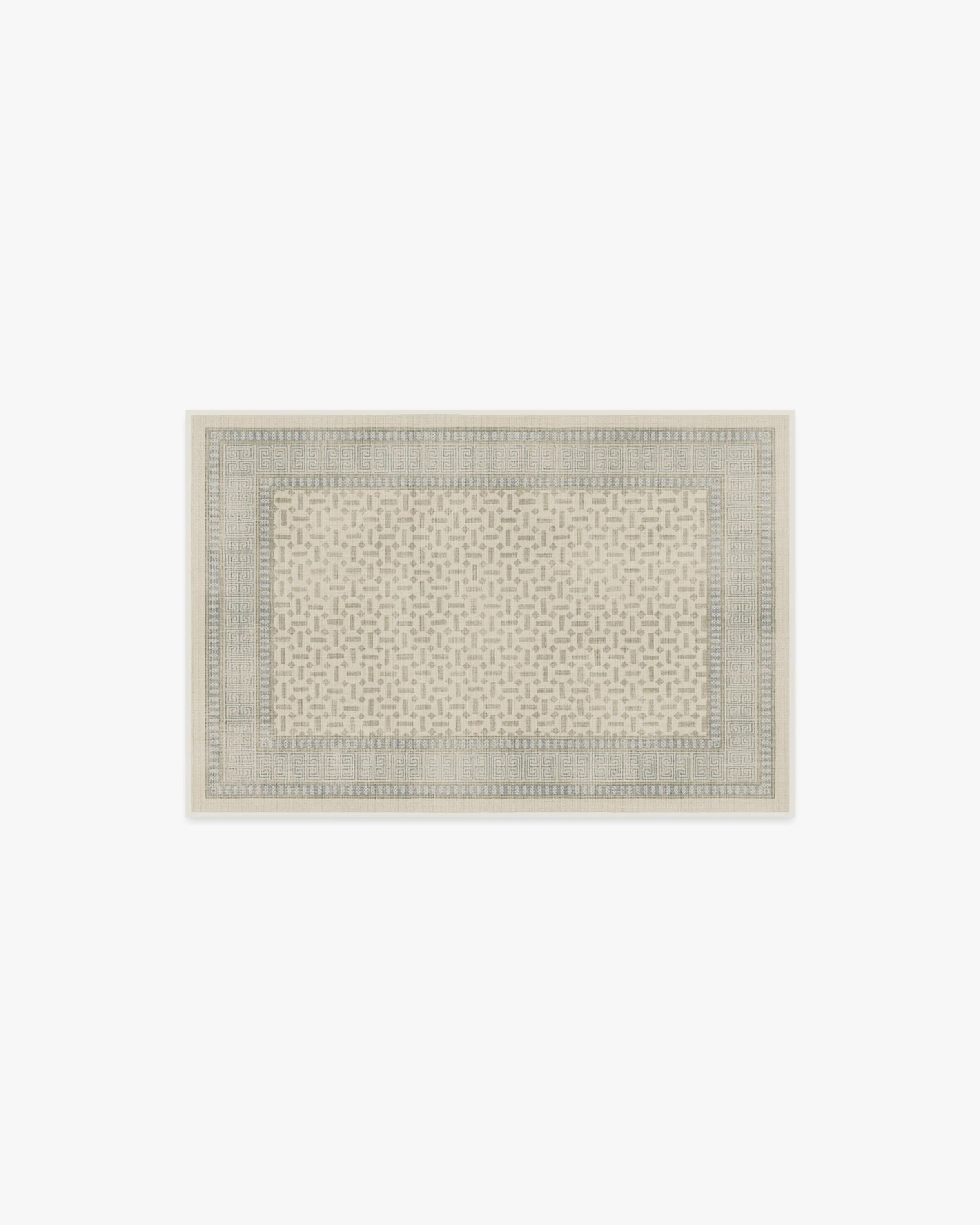 Kairos Ivory & Blue Rug