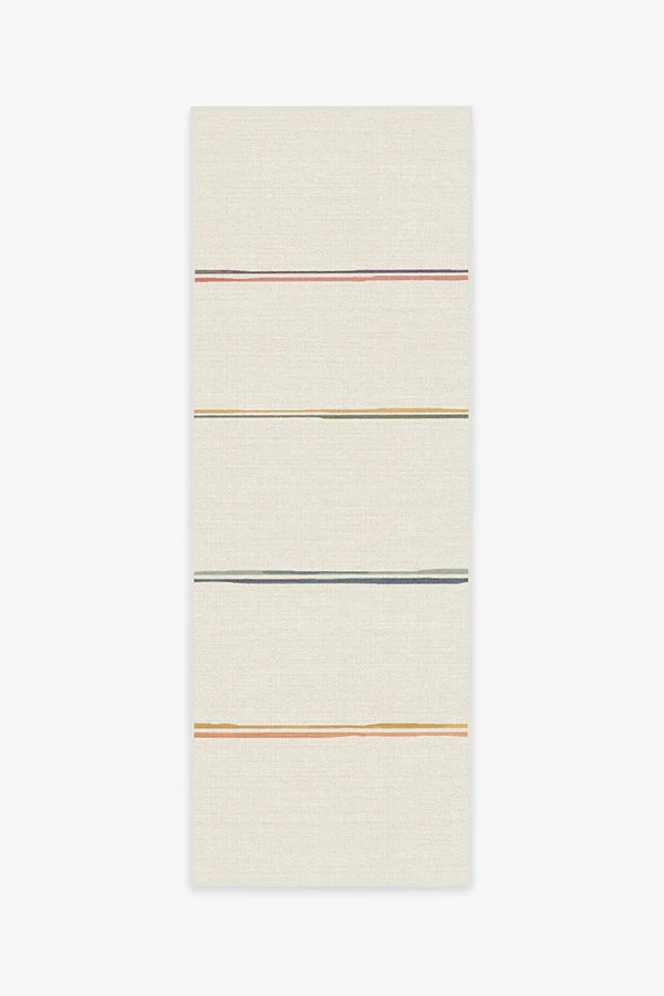 Stella Ivory Rainbow Rug by The Home Edit