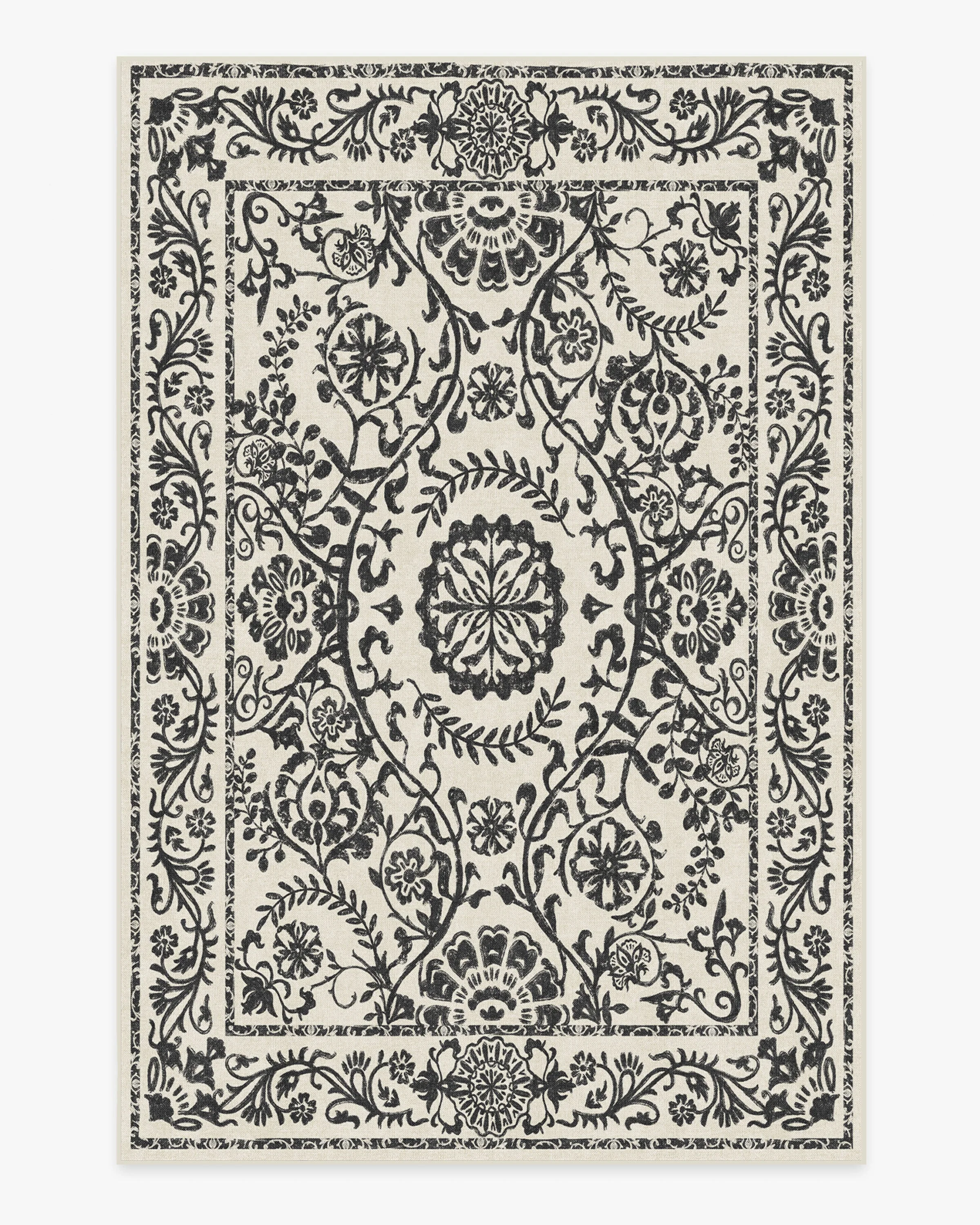 Delphina Black & White Rug