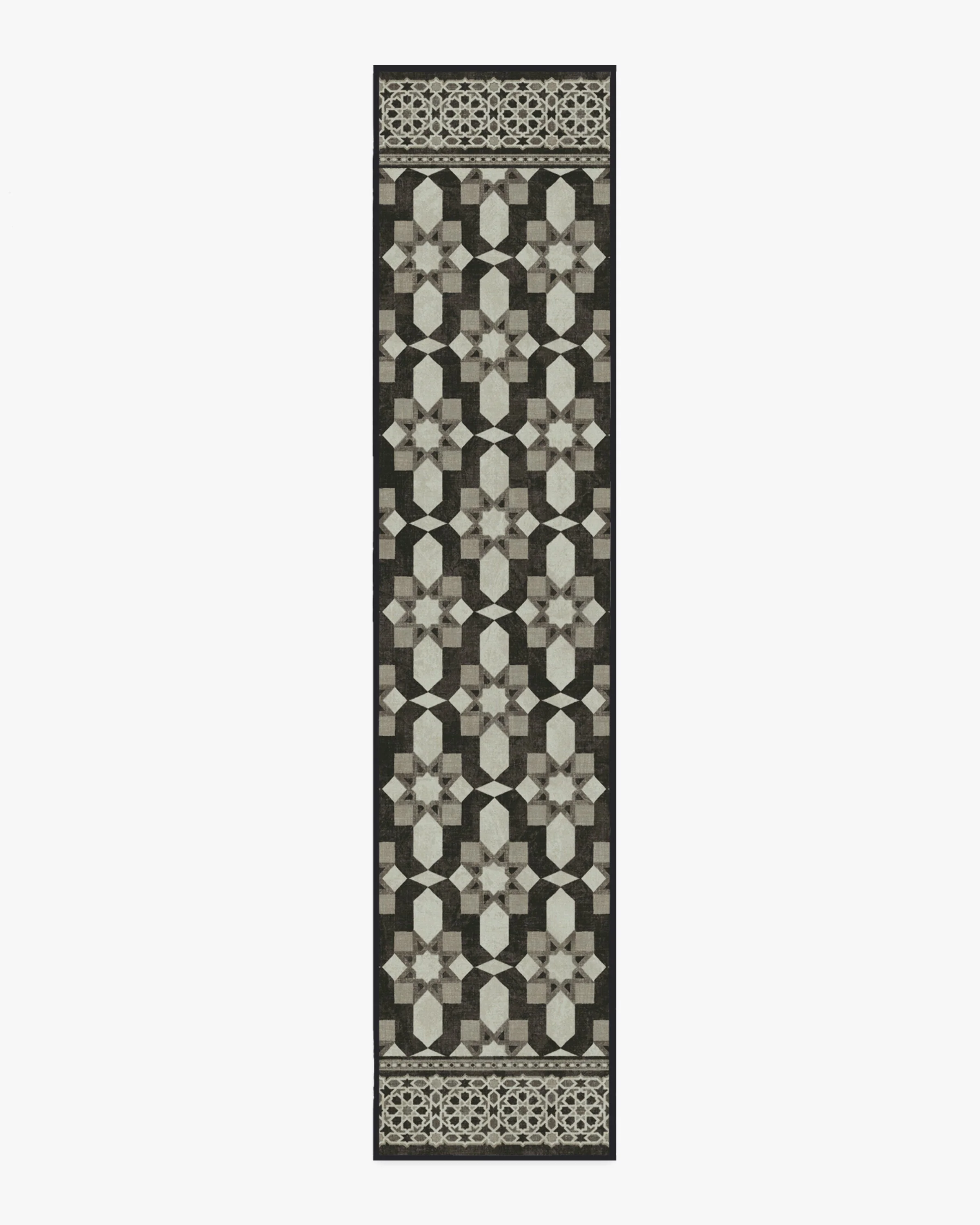 Emir Black & Ivory Flatwoven Rug by Martyn Lawrence Bullard