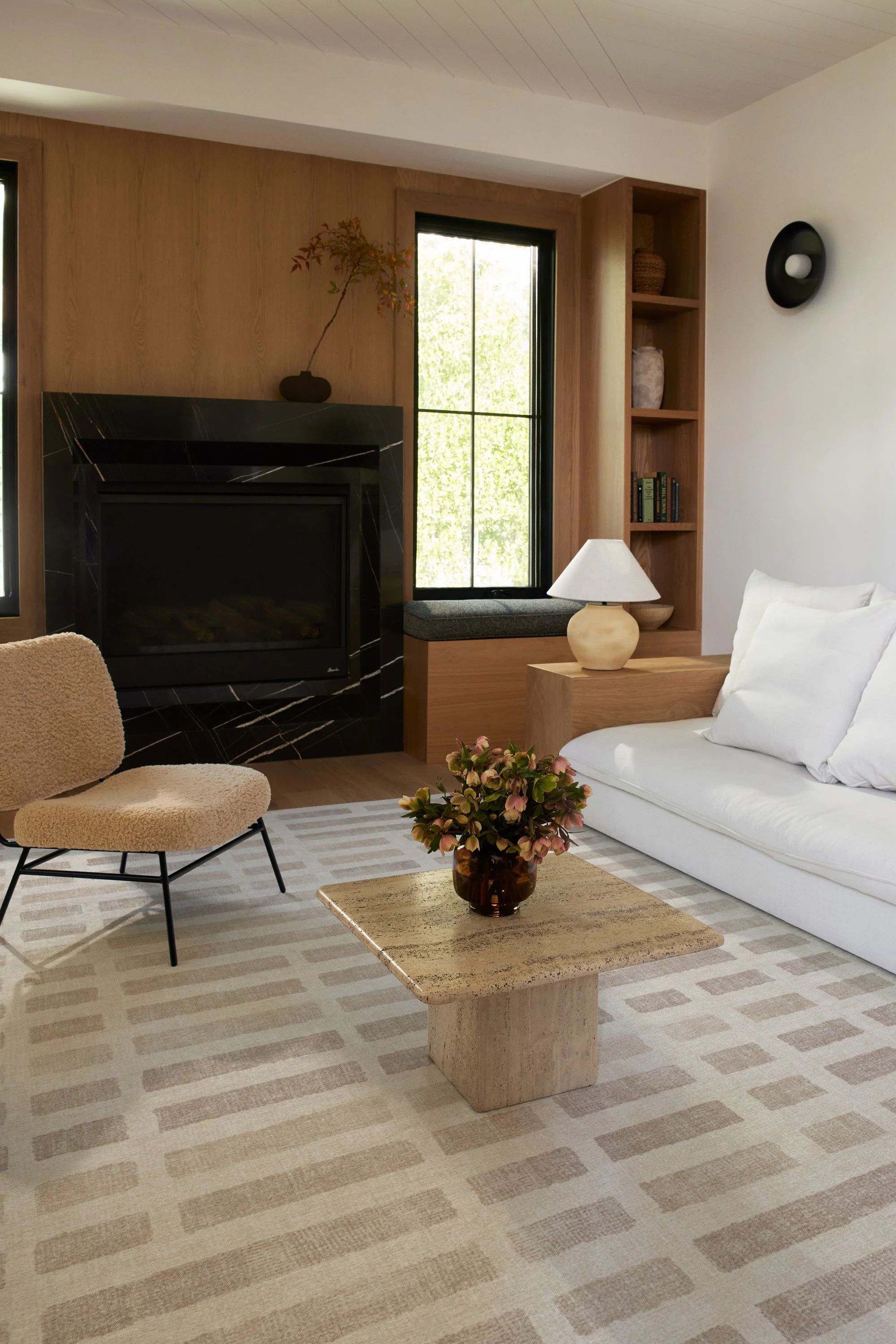 Laine Ivory & Natural Flatwoven Rug
