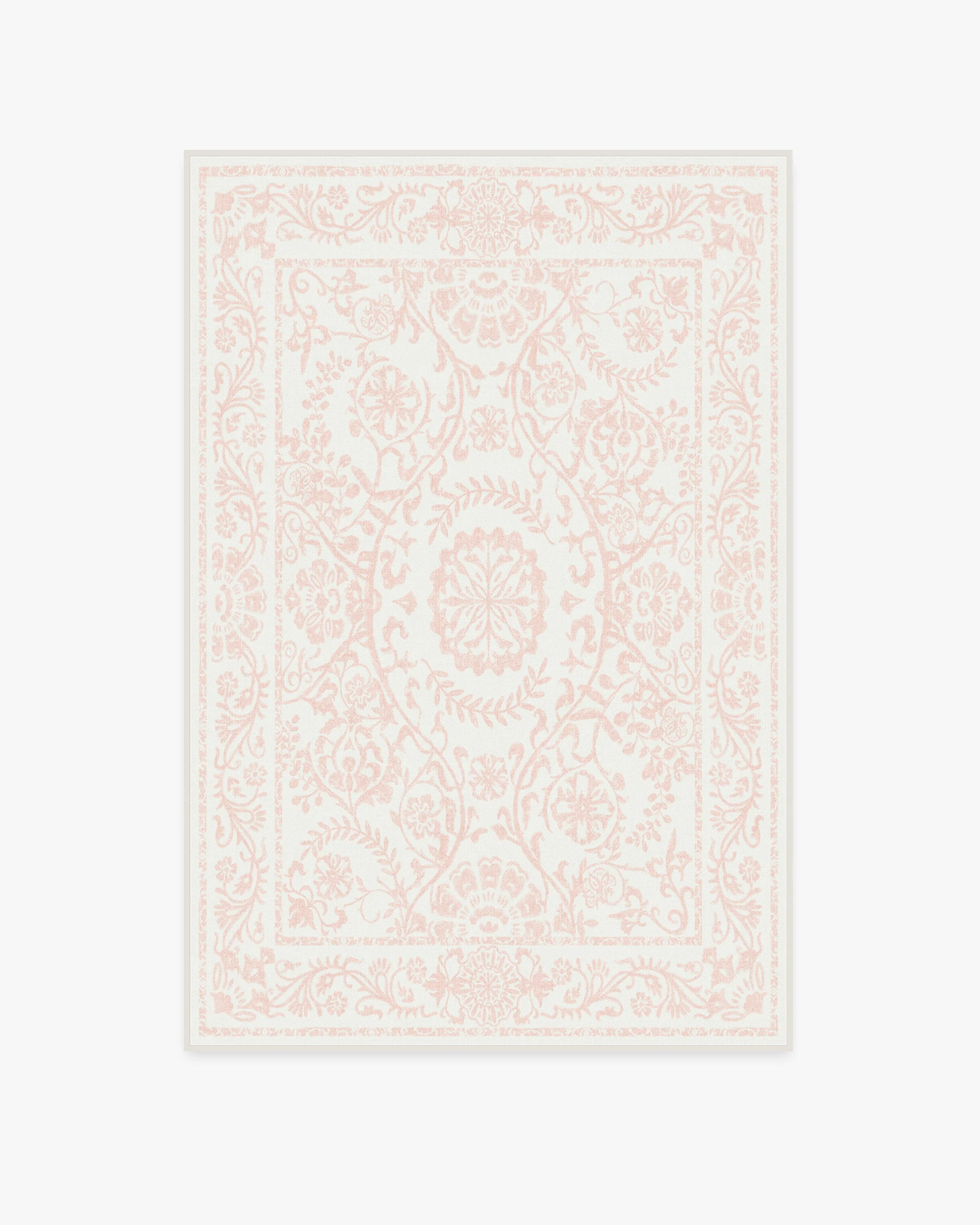 Delphina Powder Pink Flatwoven Rug