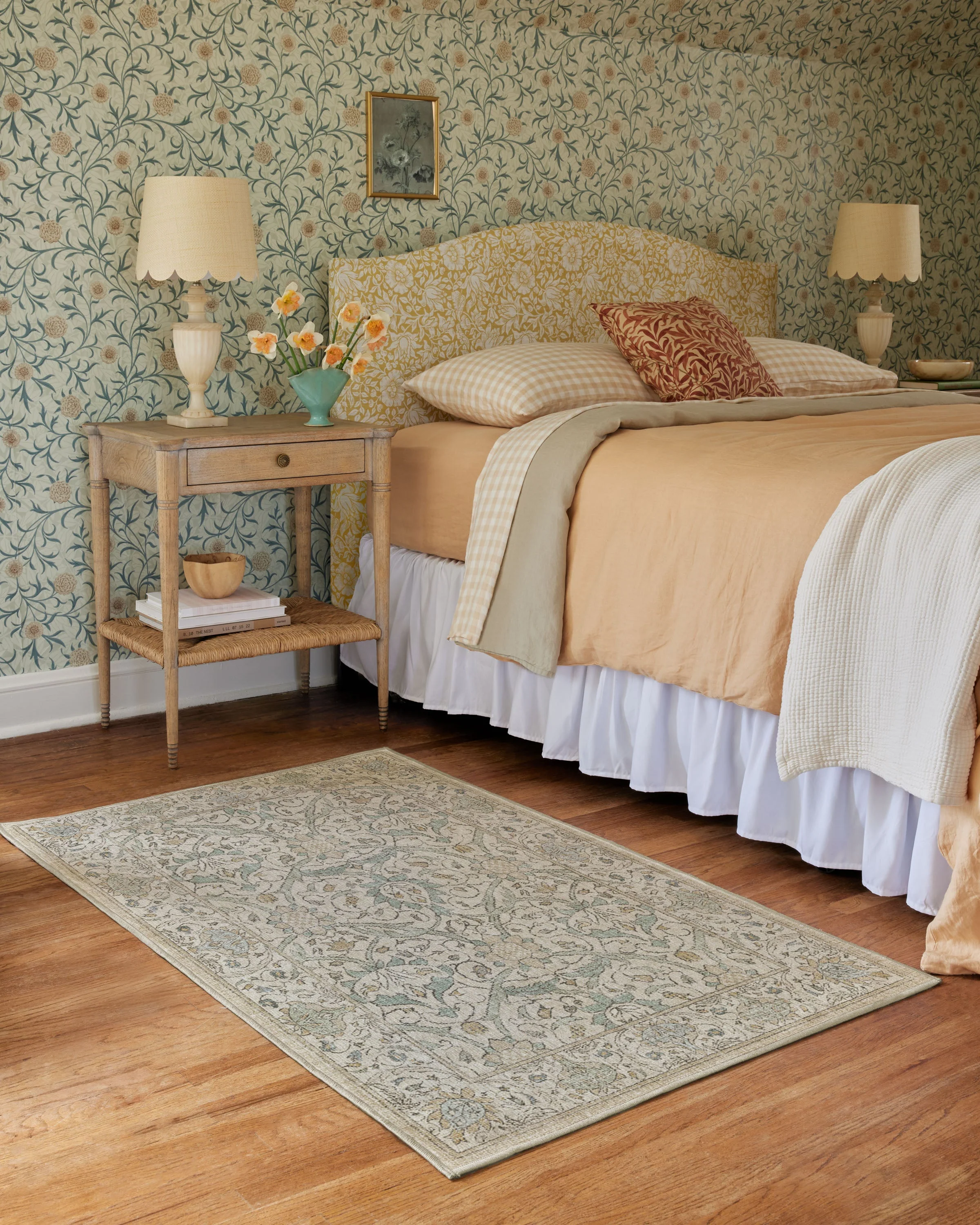 Montreal Natural Jade Rug by Morris & Co.
