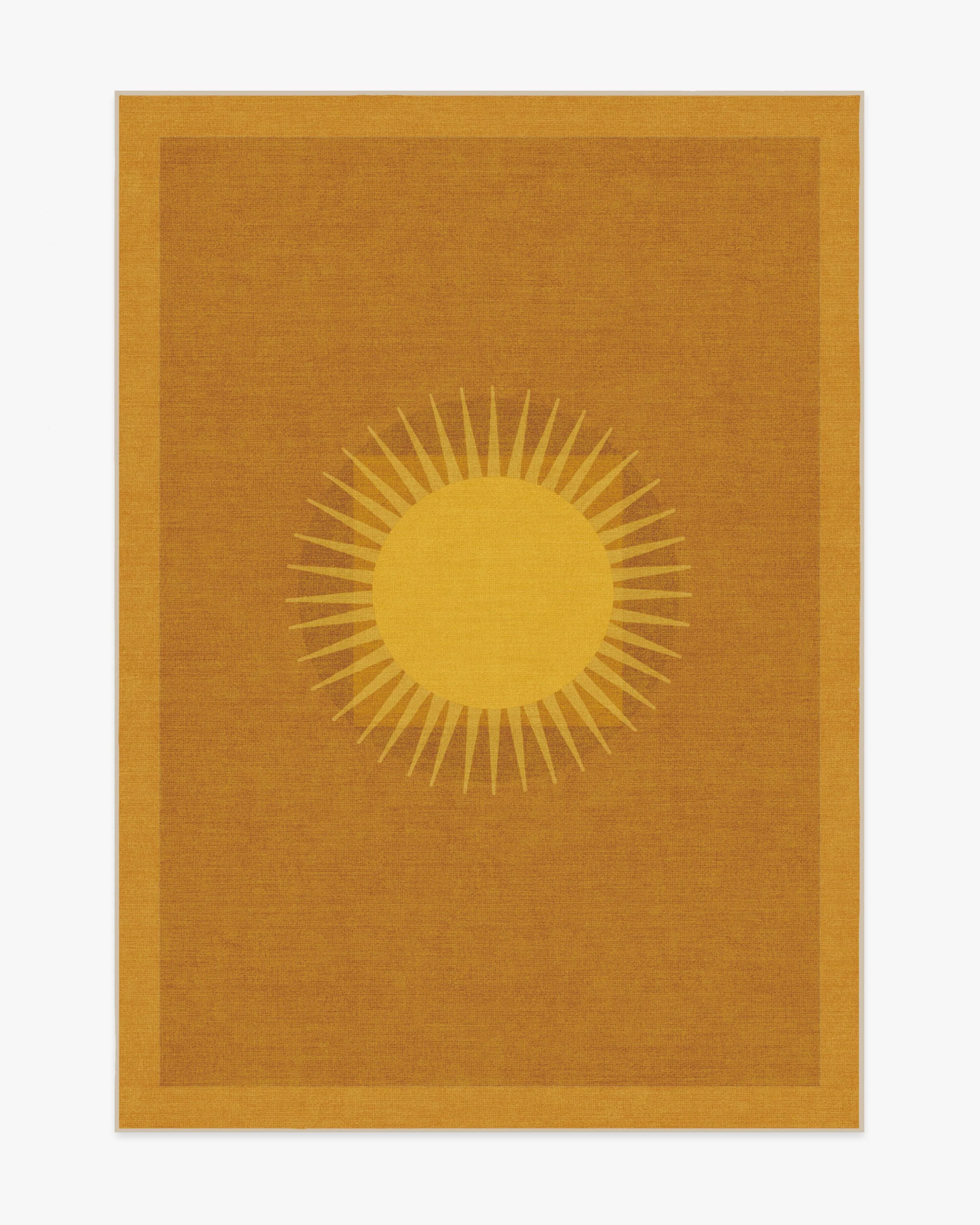 Helios Gold Rug by Matthew Williamson