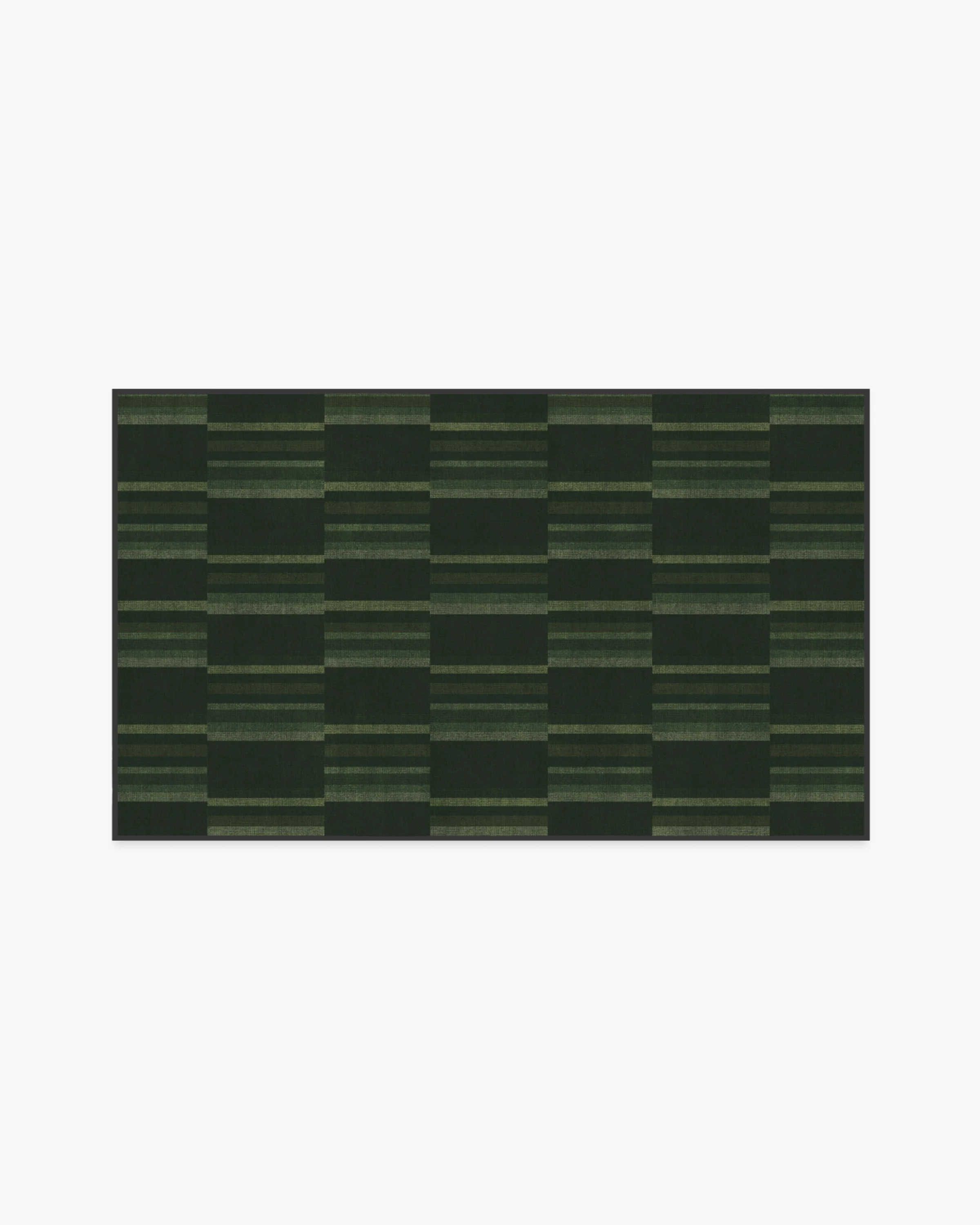 London Olive & Green Flatwoven Rug by Michael Michalsky